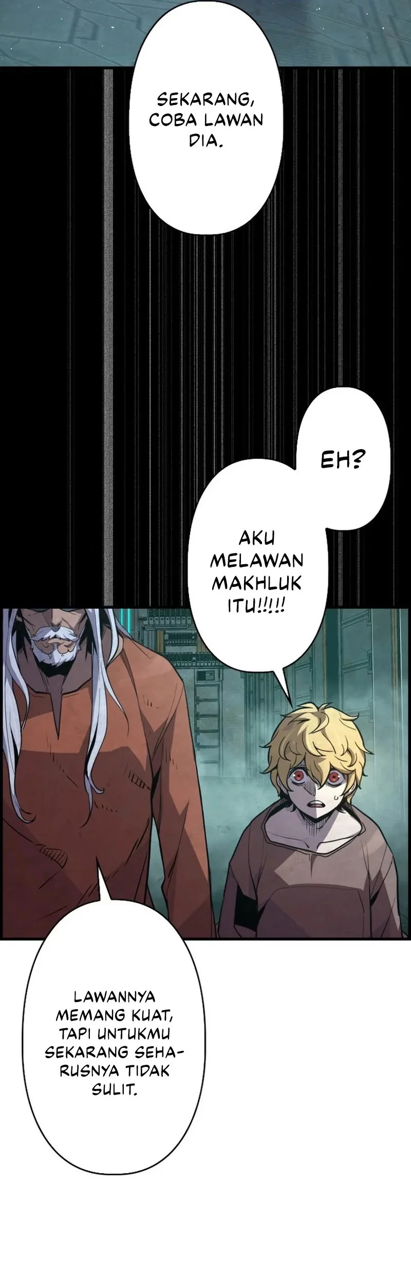The Aged Strongest Prisoner Survives Again Today Chapter 16 - halaman 61