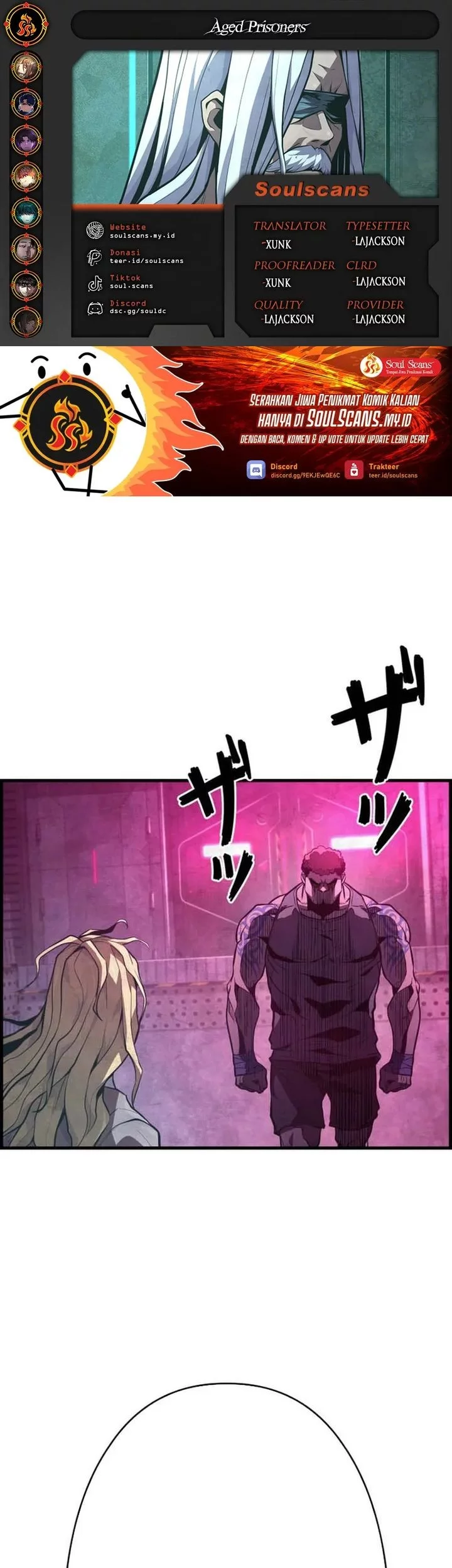 The Aged Strongest Prisoner Survives Again Today Chapter 23 - halaman 1