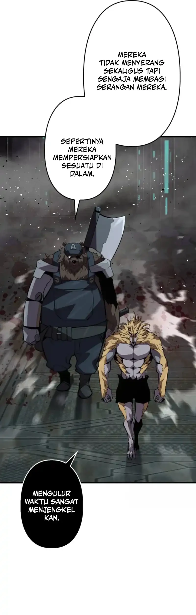 The Aged Strongest Prisoner Survives Again Today Chapter 28 - halaman 62