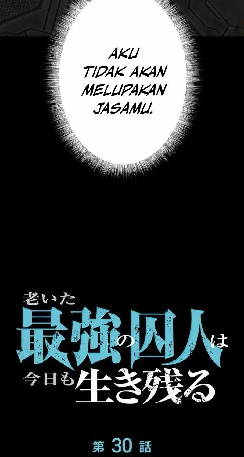 The Aged Strongest Prisoner Survives Again Today Chapter 30 - halaman 40