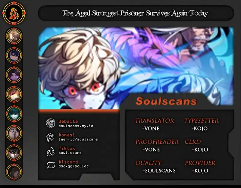 The Aged Strongest Prisoner Survives Again Today Chapter 31 - halaman 1