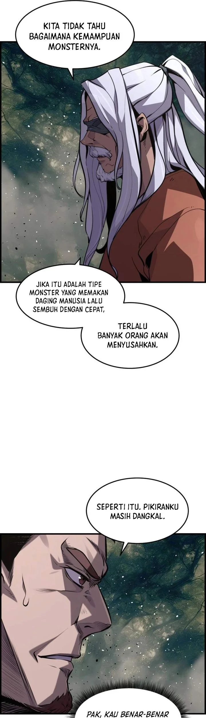 The Aged Strongest Prisoner Survives Again Today Chapter 36 - halaman 37