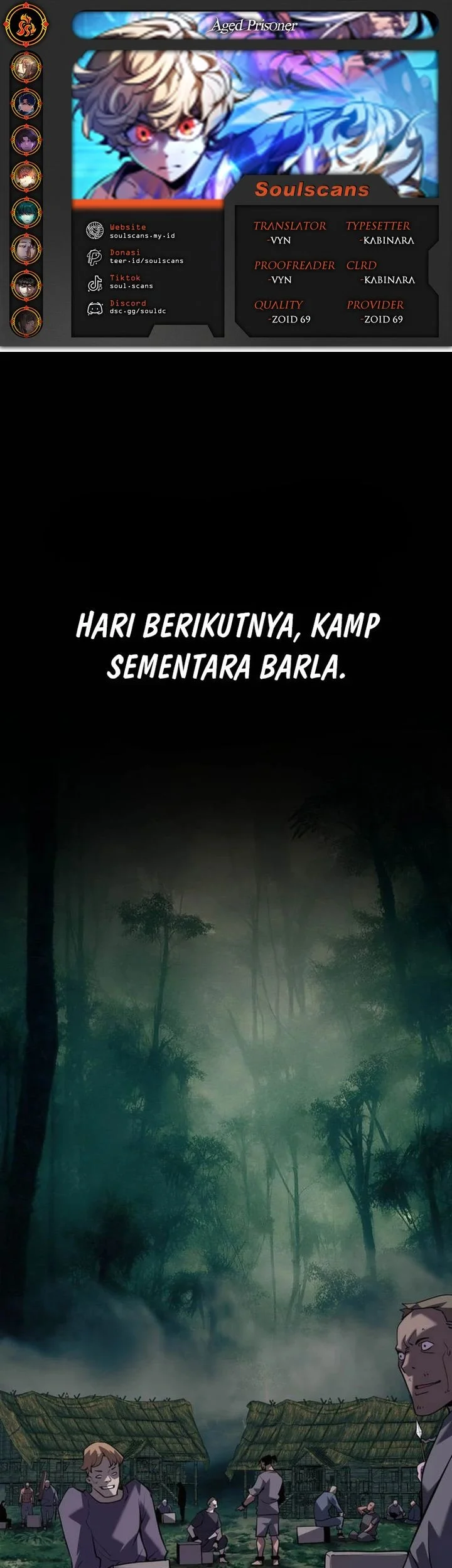 The Aged Strongest Prisoner Survives Again Today Chapter 38 - halaman 1