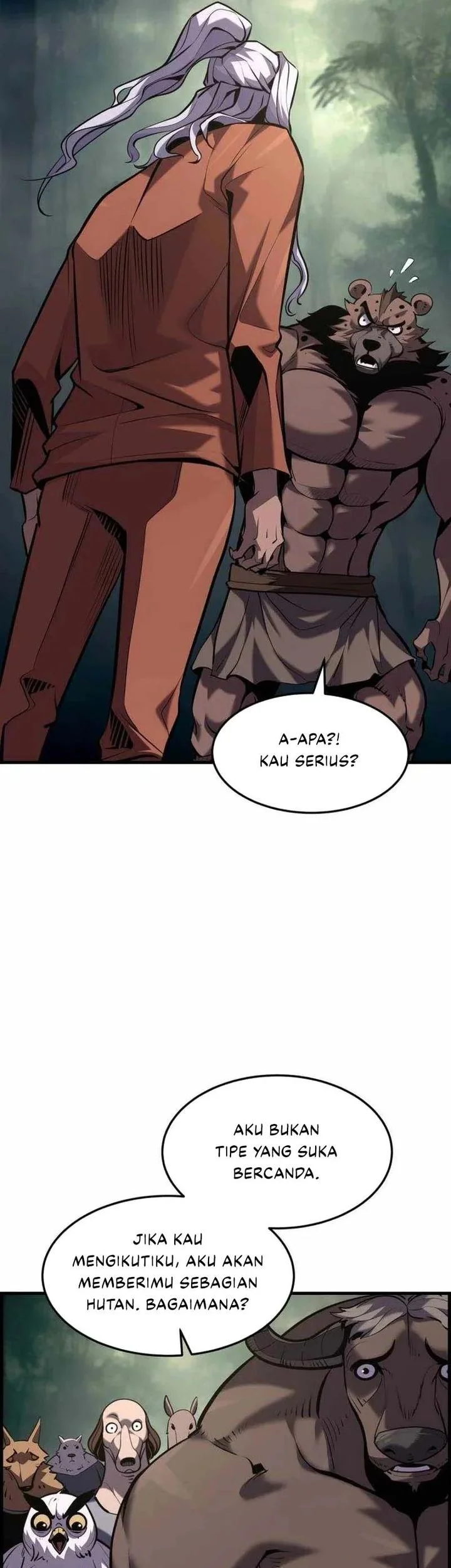 The Aged Strongest Prisoner Survives Again Today Chapter 44 - halaman 53