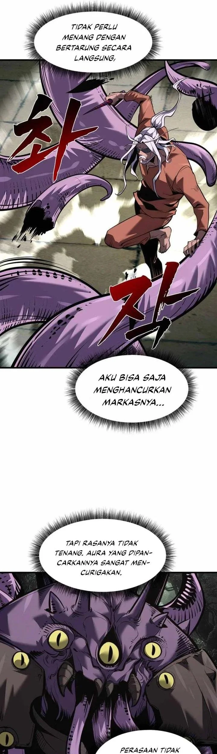 The Aged Strongest Prisoner Survives Again Today Chapter 44 - halaman 9