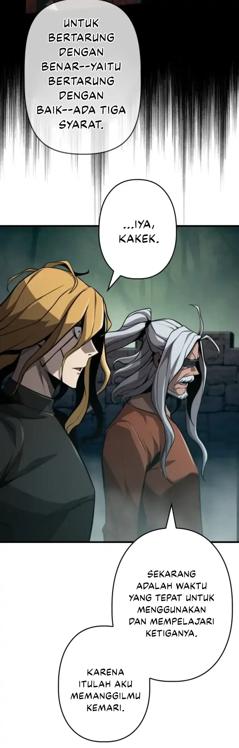 The Aged Strongest Prisoner Survives Again Today Chapter 48 - halaman 14