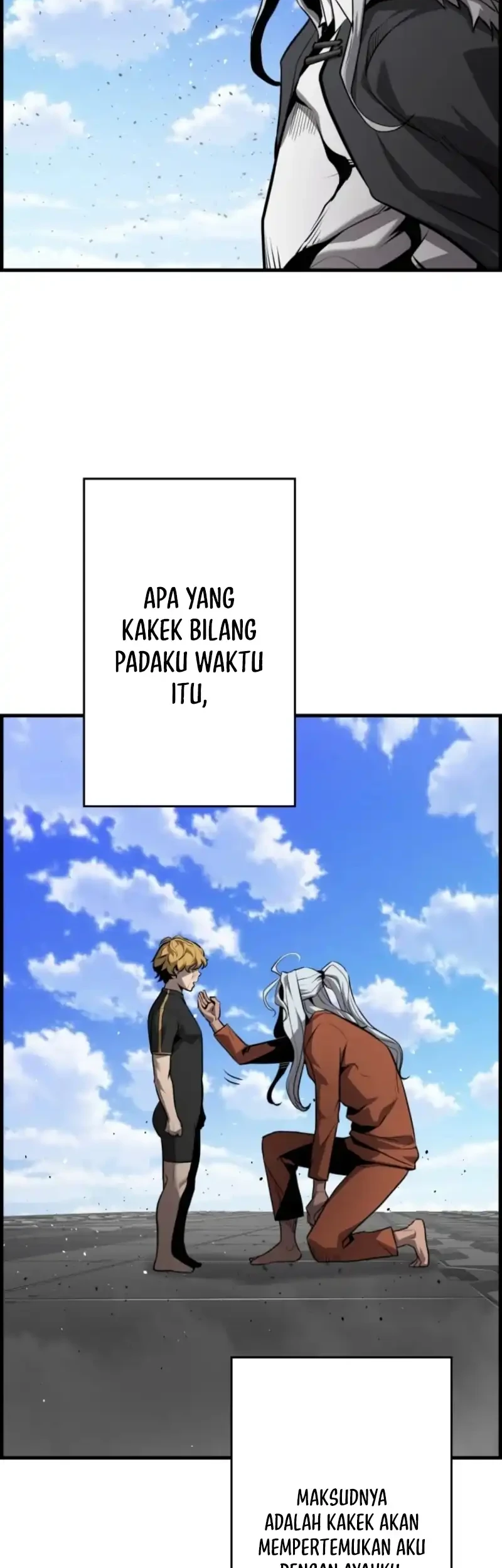 The Aged Strongest Prisoner Survives Again Today Chapter 50 - halaman 33