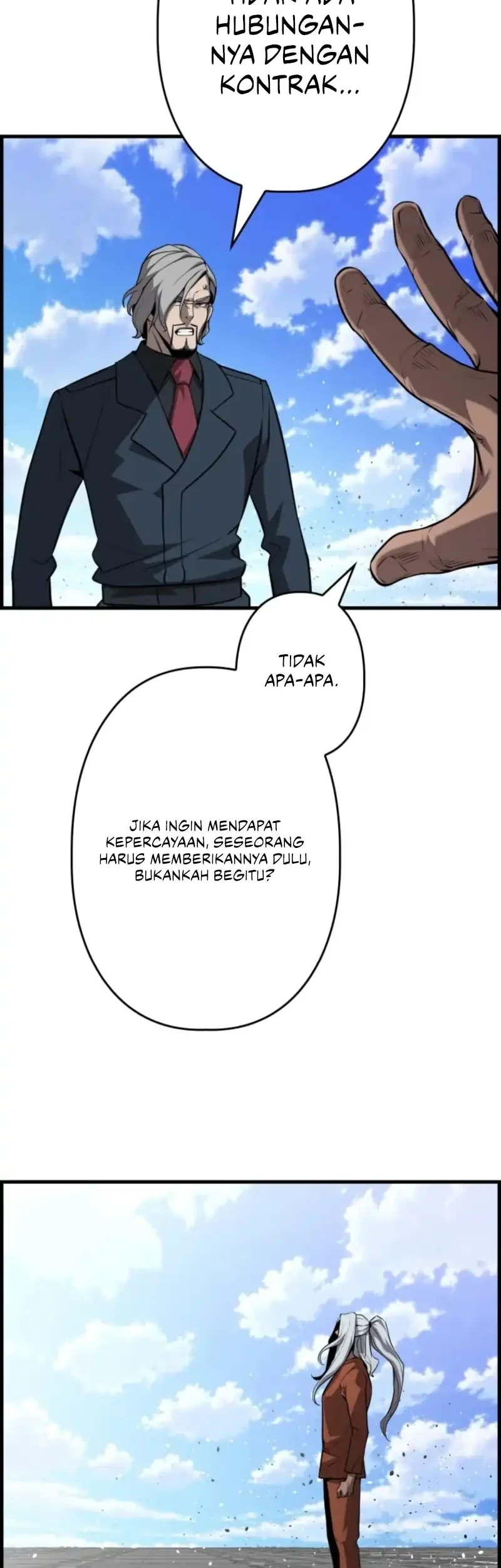 The Aged Strongest Prisoner Survives Again Today Chapter 50 - halaman 44