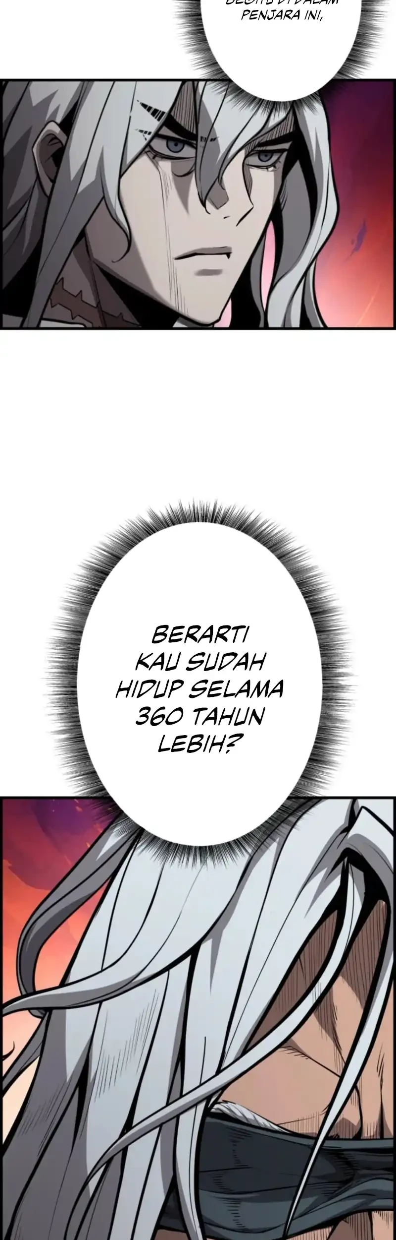 The Aged Strongest Prisoner Survives Again Today Chapter 50 - halaman 52