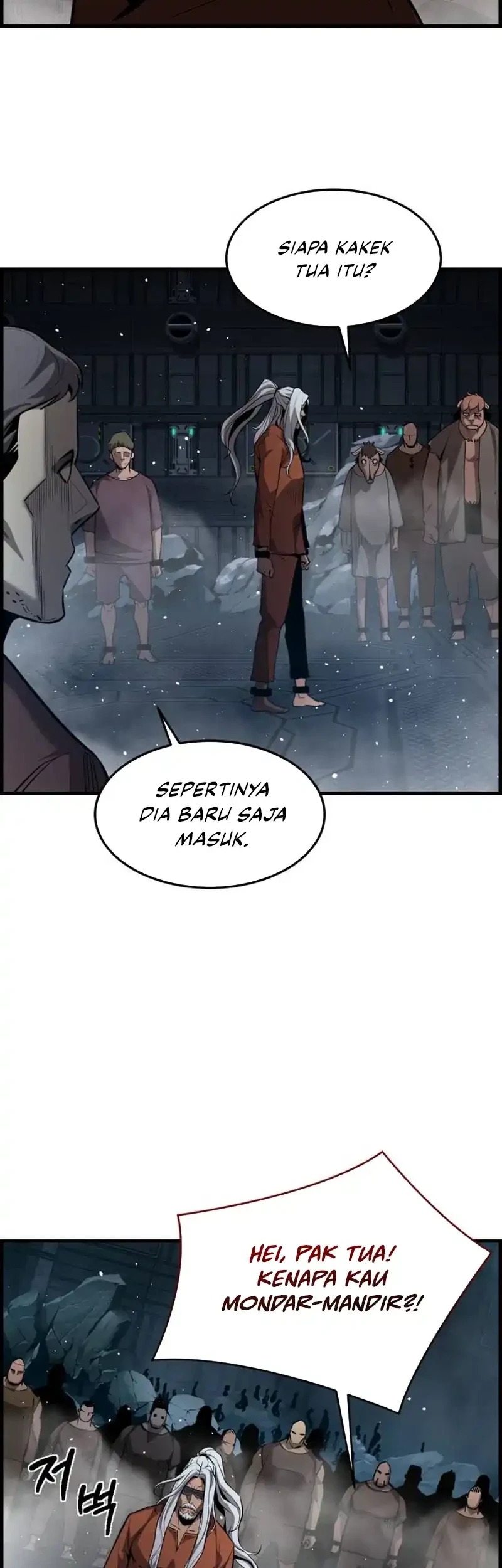 The Aged Strongest Prisoner Survives Again Today Chapter 51 - halaman 50