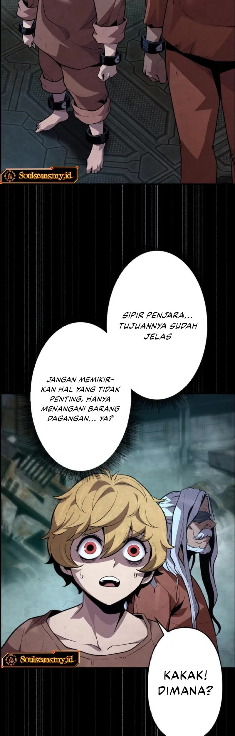 The Aged Strongest Prisoner Survives Again Today Chapter 8 - halaman 58