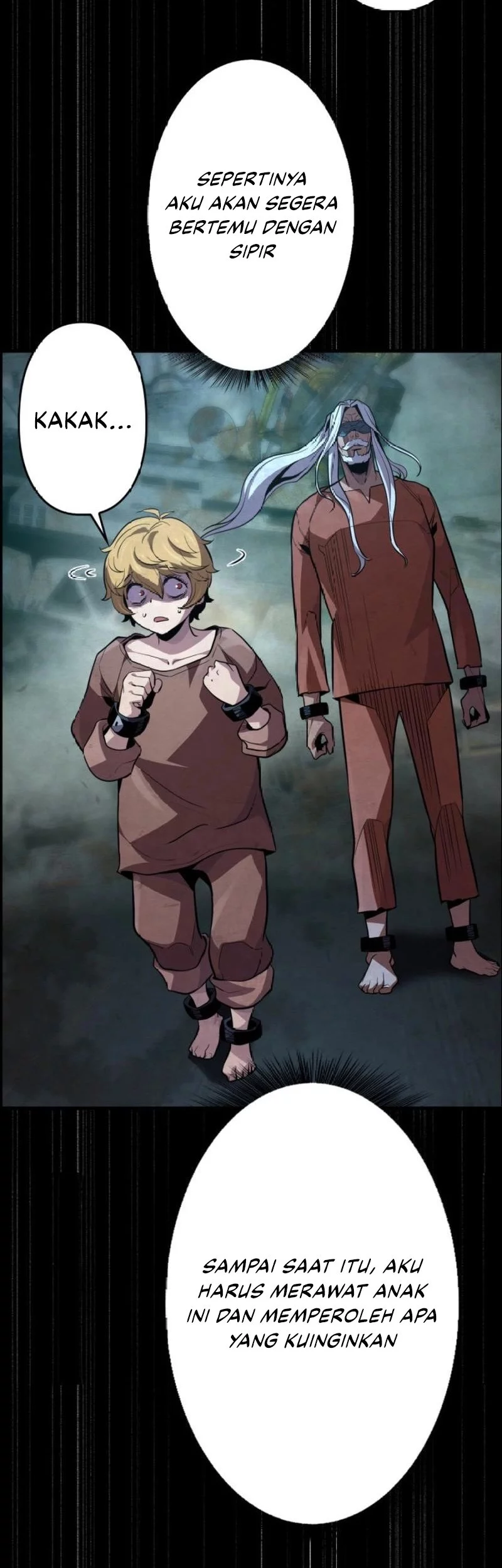 The Aged Strongest Prisoner Survives Again Today Chapter 8 - halaman 59
