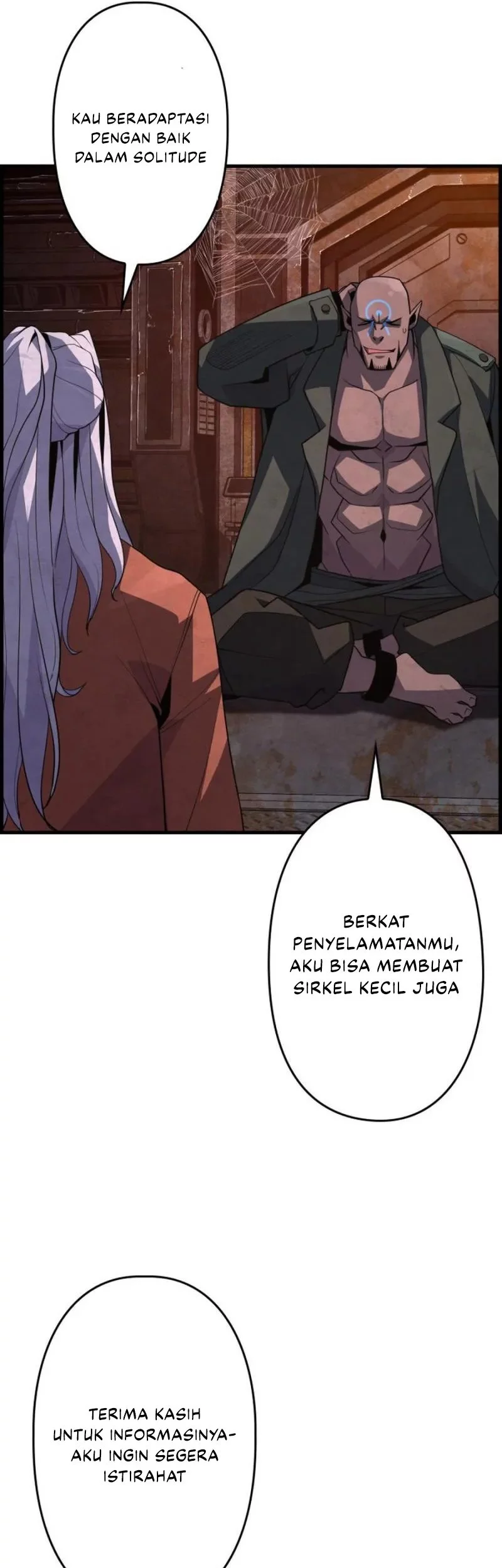 The Aged Strongest Prisoner Survives Again Today Chapter 9 - halaman 10