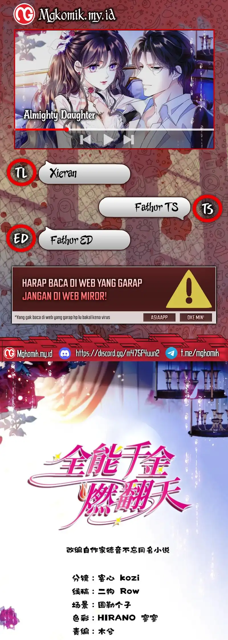 The Almighty Daughter Runs The World Chapter 180 - halaman 1