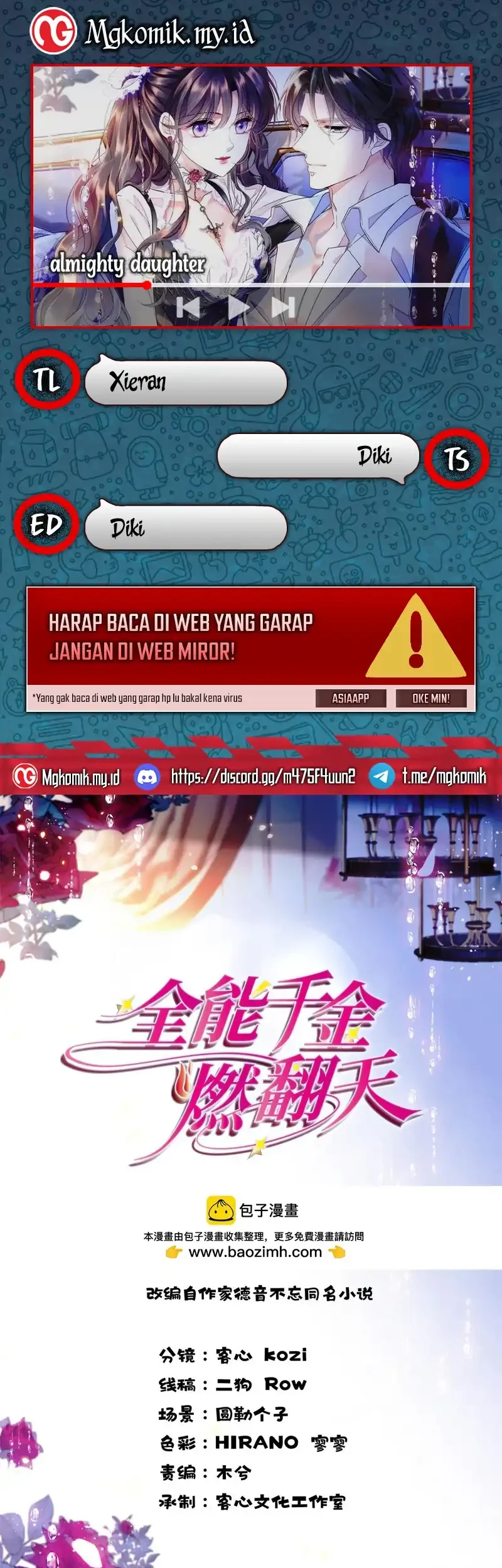 The Almighty Daughter Runs The World Chapter 215 - halaman 1