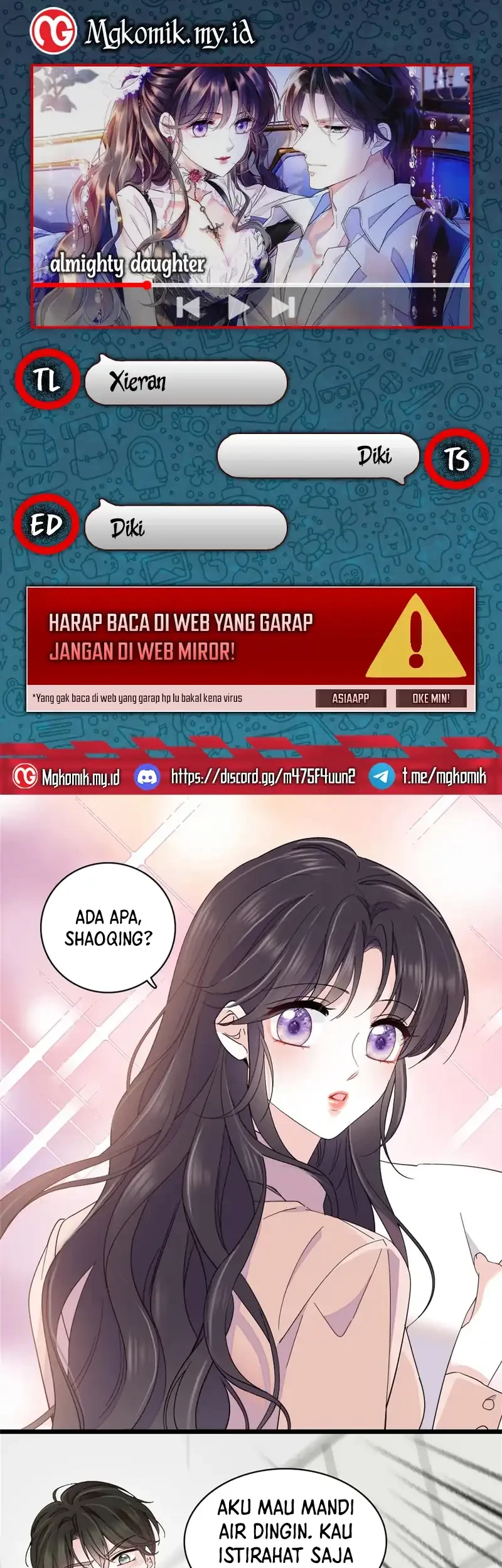 The Almighty Daughter Runs The World Chapter 224 - halaman 1