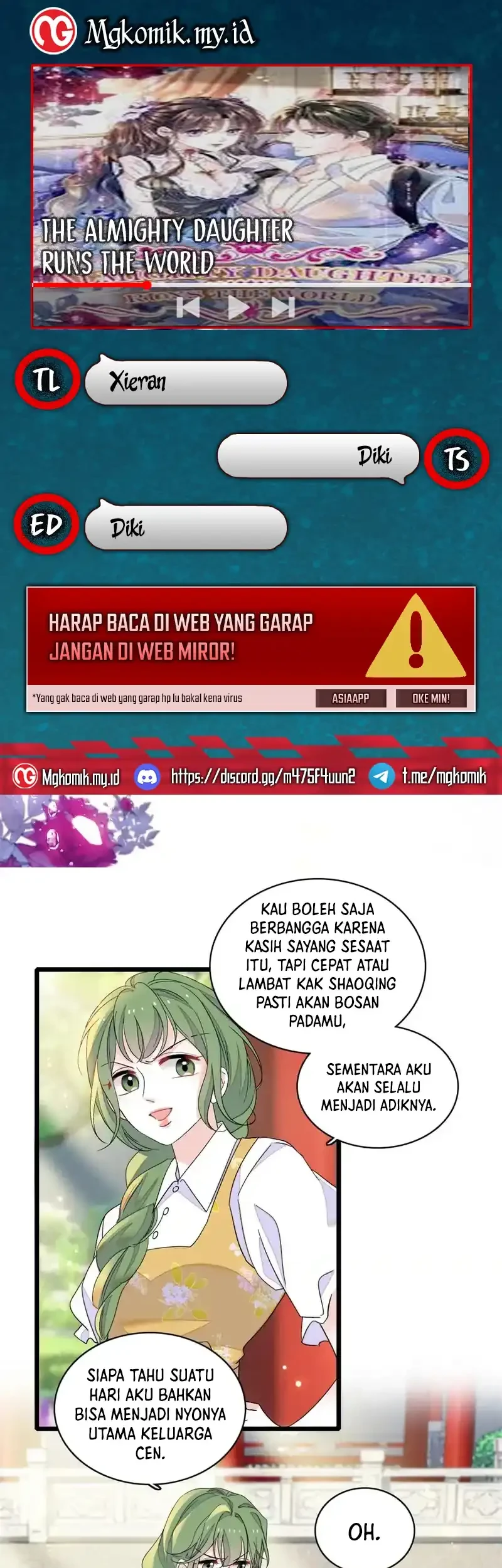 The Almighty Daughter Runs The World Chapter 229 - halaman 1