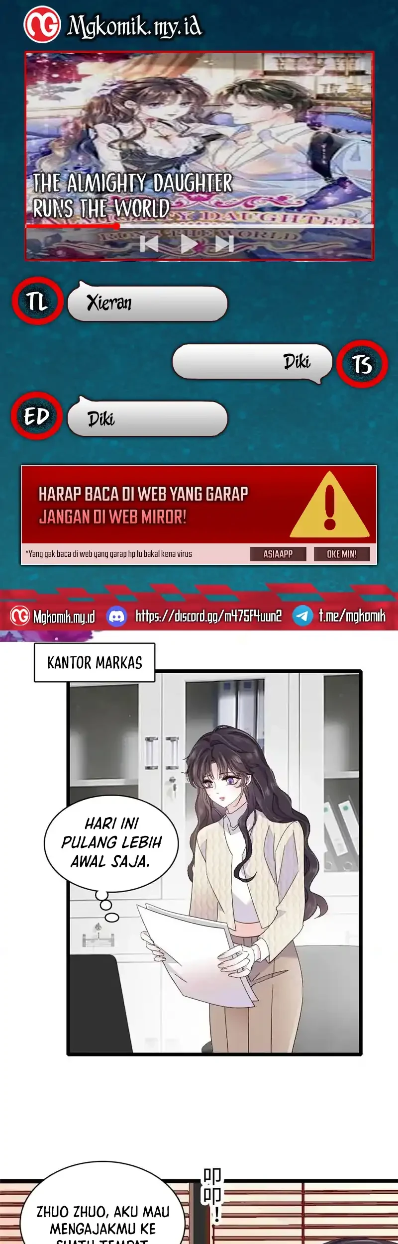 The Almighty Daughter Runs The World Chapter 231 - halaman 1