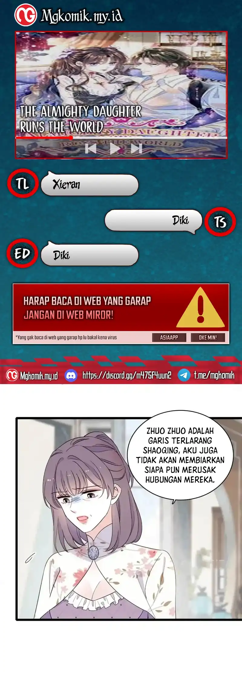 The Almighty Daughter Runs The World Chapter 232 - halaman 1