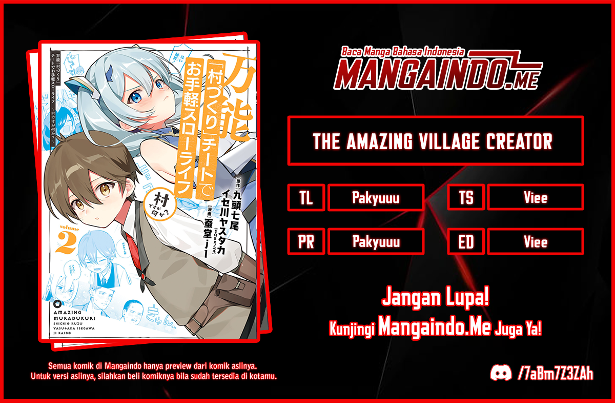 The Amazing Village Creator: Slow Living with the Village Building Cheat Skill Chapter 5 - halaman 1