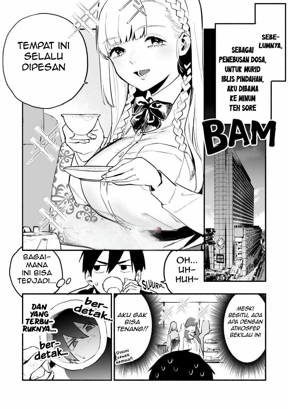 The Angelic Transfer Student and Mastophobia-kun Chapter 8 - halaman 1