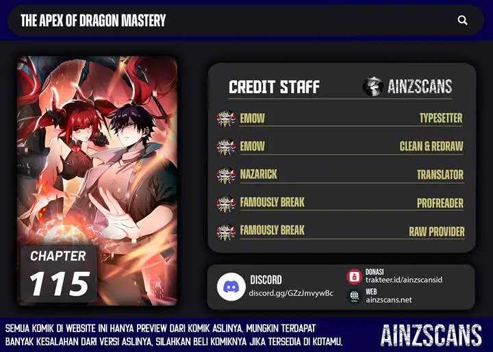 The Apex of Dragon Mastery Chapter 115 - halaman 1