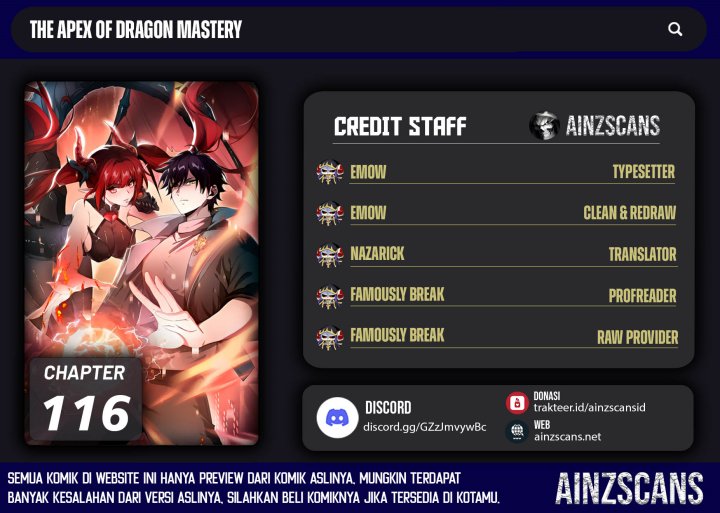 The Apex of Dragon Mastery Chapter 116 - halaman 1