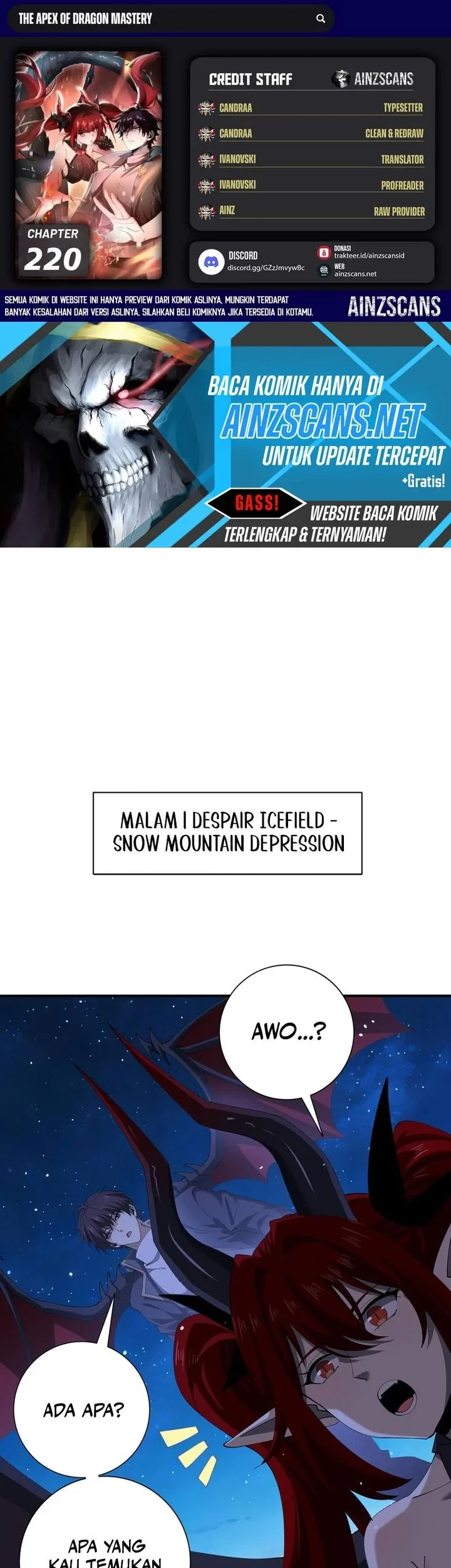 The Apex of Dragon Mastery Chapter 220 - halaman 1