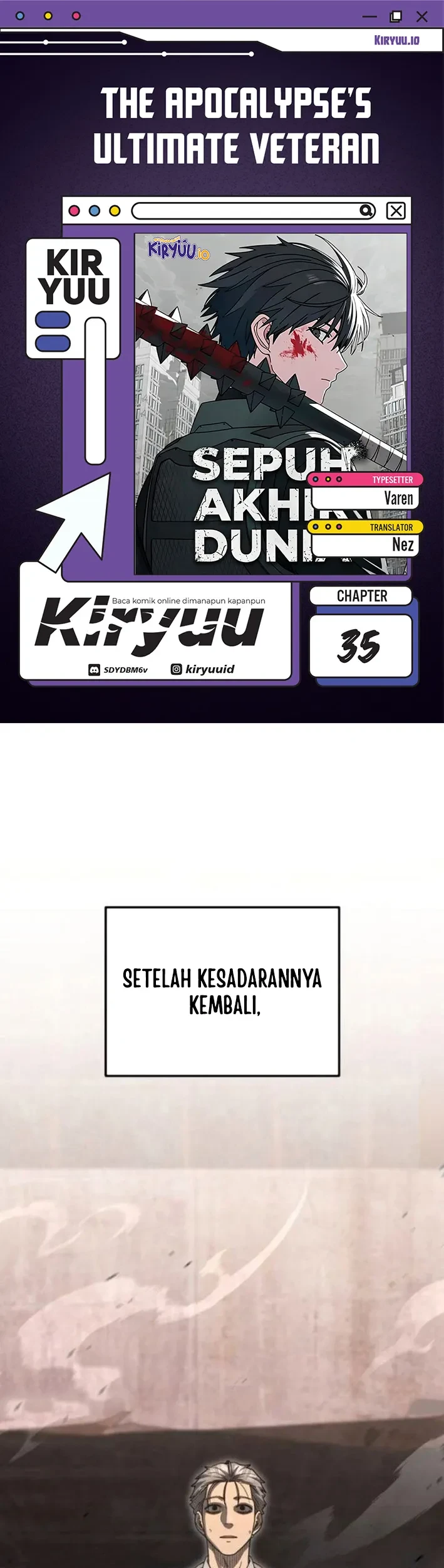 The Apocalypse's Ultimate Veteran Chapter 35 - halaman 1