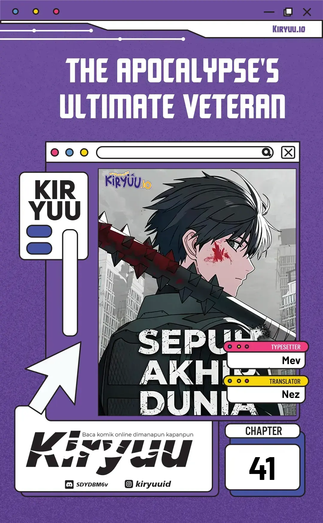The Apocalypse's Ultimate Veteran Chapter 41.2 - halaman 1