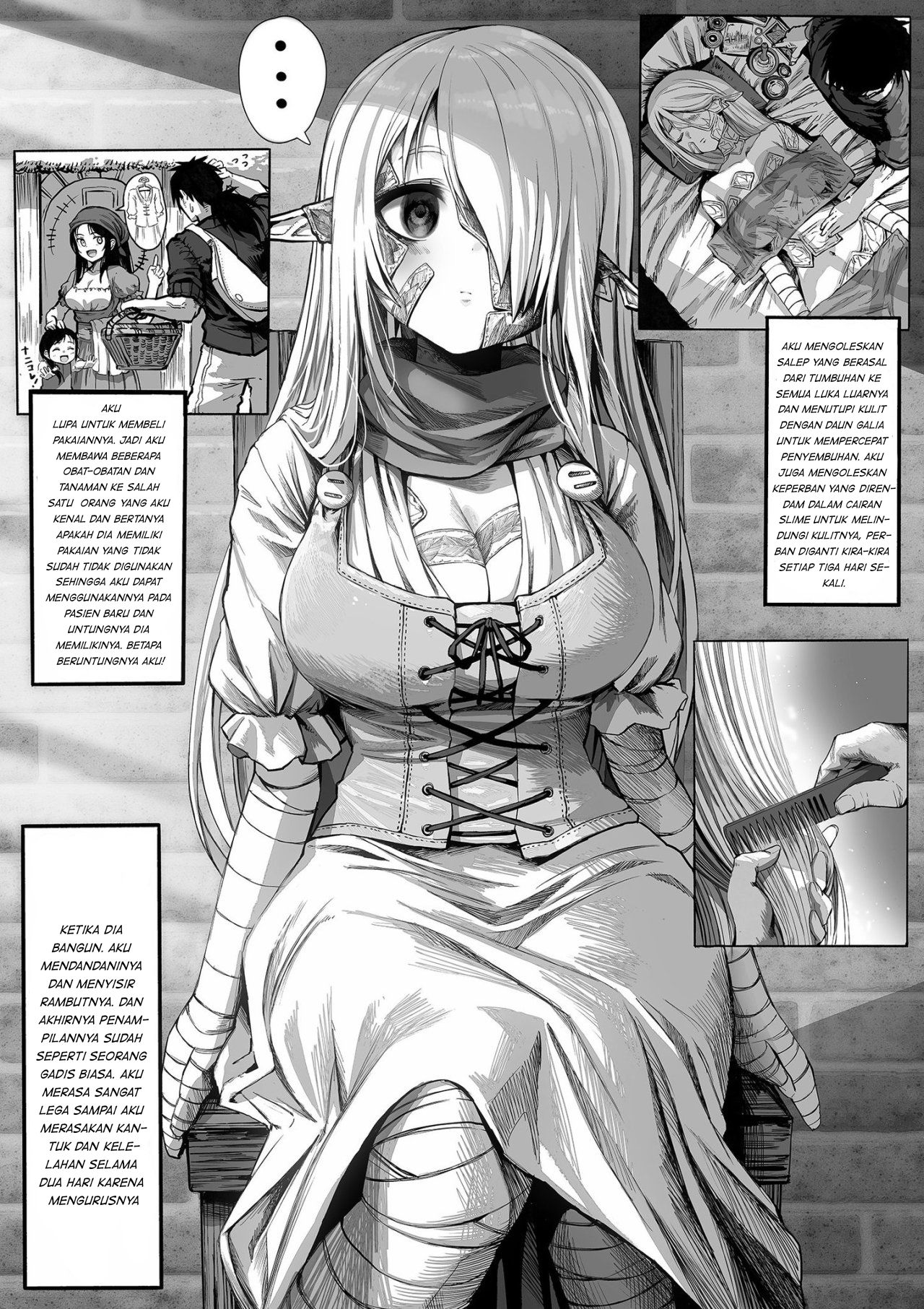 The Apothecary Is Gonna Make This Ragged Elf Happy (Webcomic) Chapter 10 - halaman 1