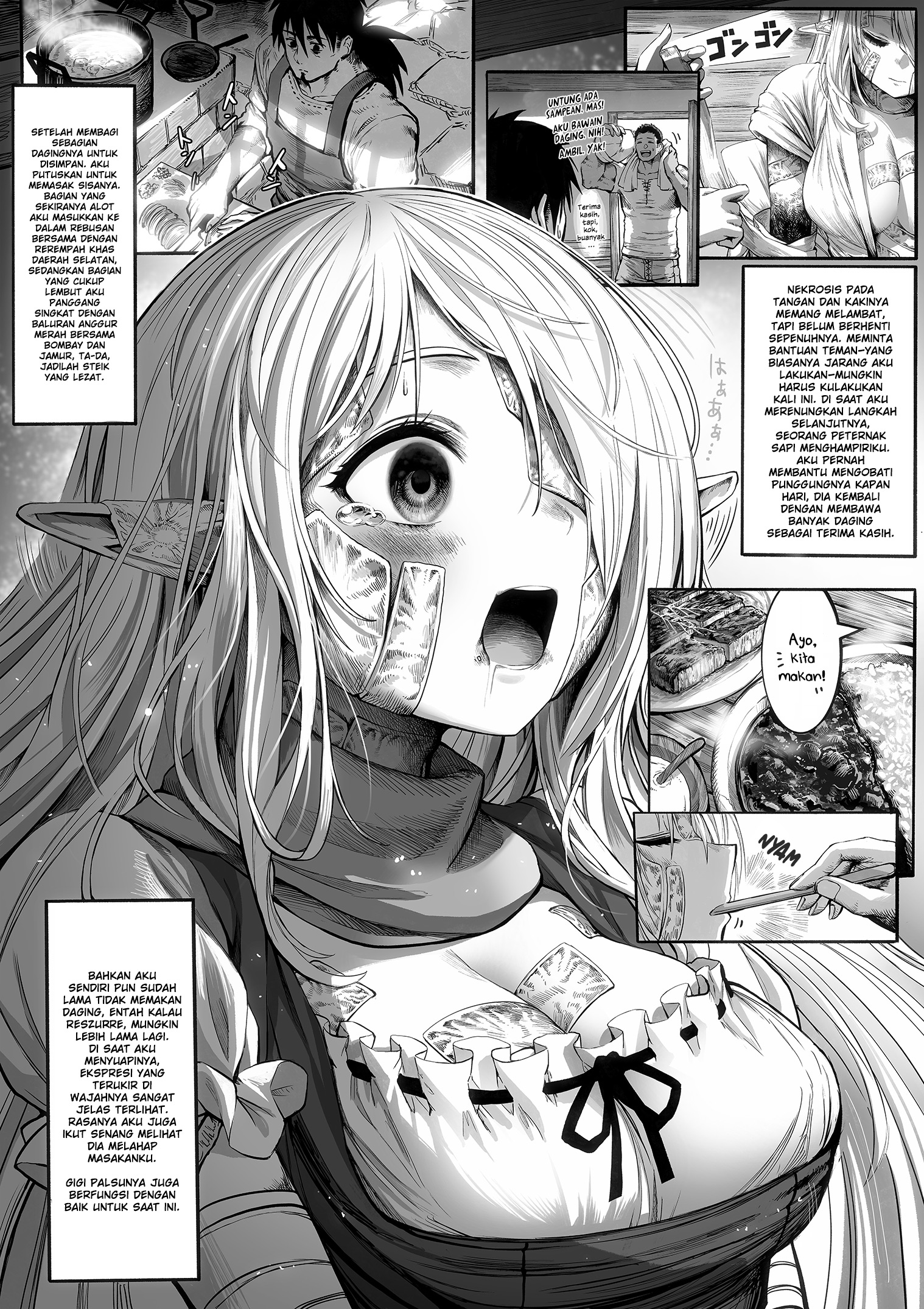 The Apothecary Is Gonna Make This Ragged Elf Happy (Webcomic) Chapter 15 - halaman 1
