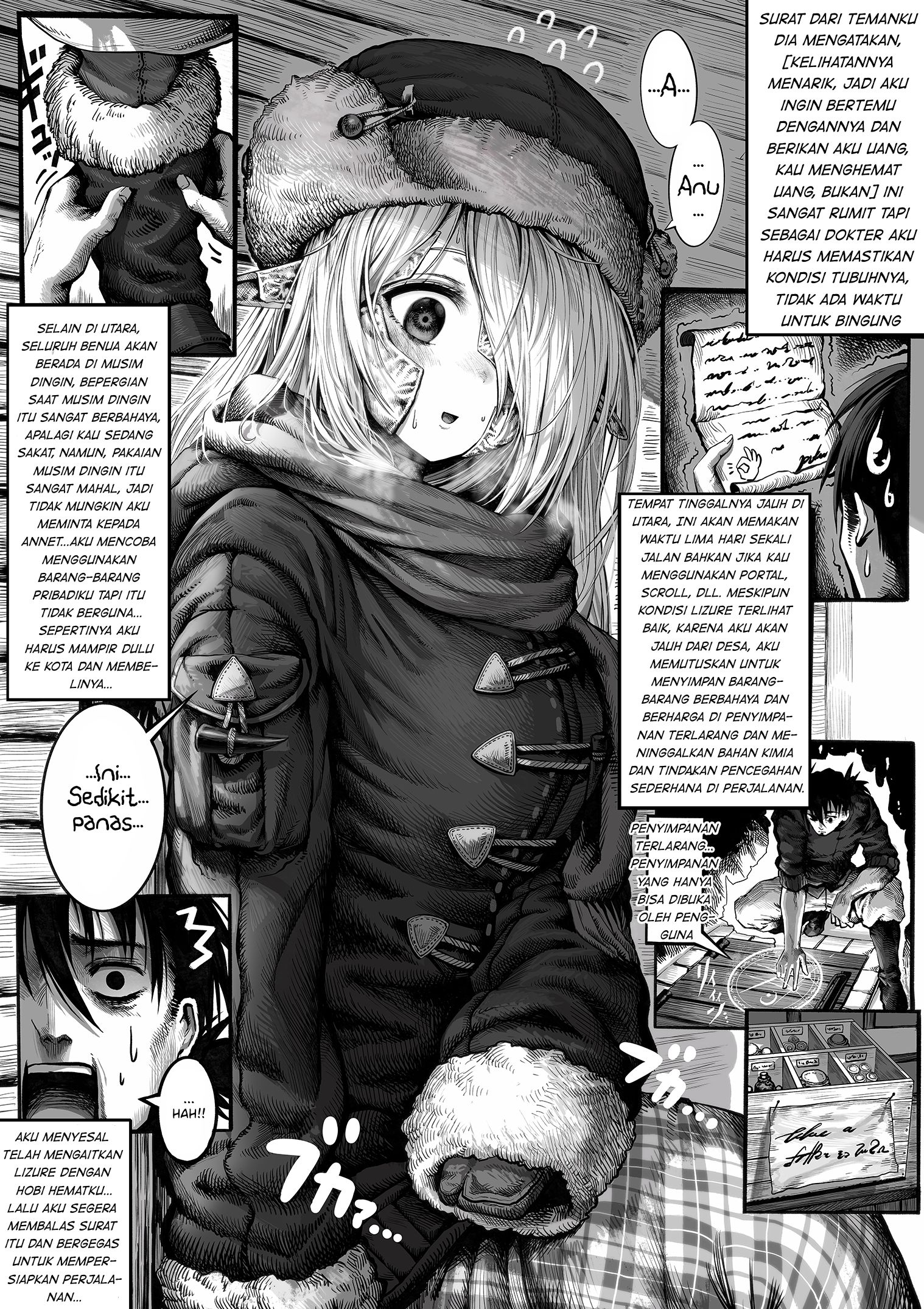 The Apothecary Is Gonna Make This Ragged Elf Happy (Webcomic) Chapter 22 - halaman 1