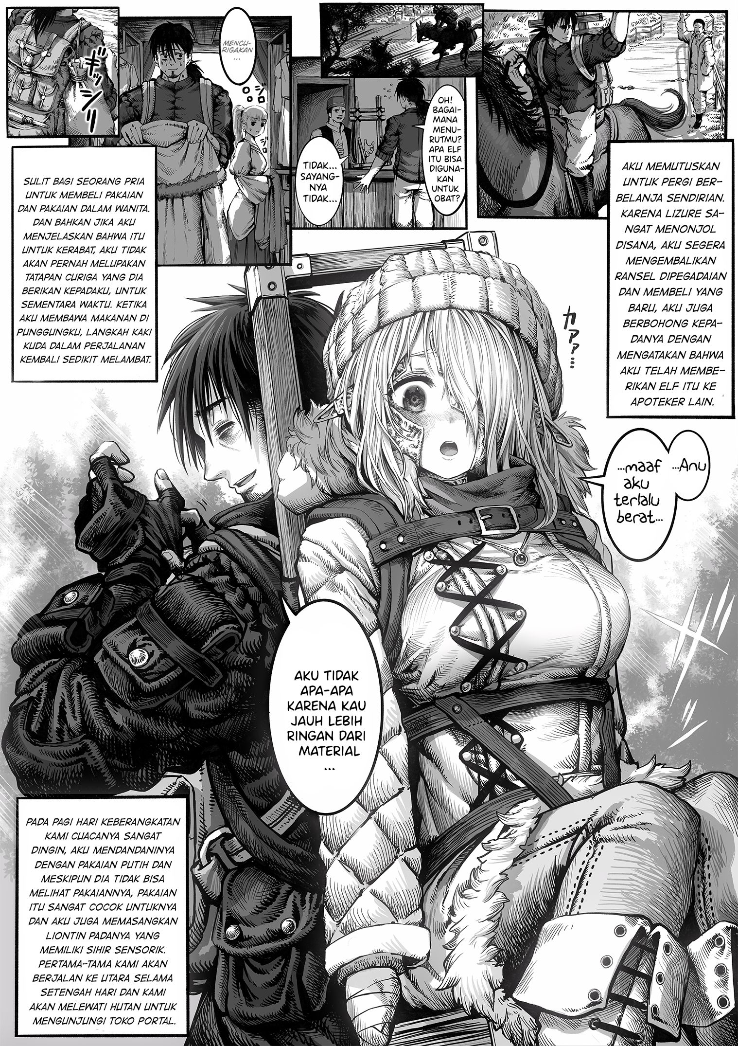The Apothecary Is Gonna Make This Ragged Elf Happy (Webcomic) Chapter 23 - halaman 1