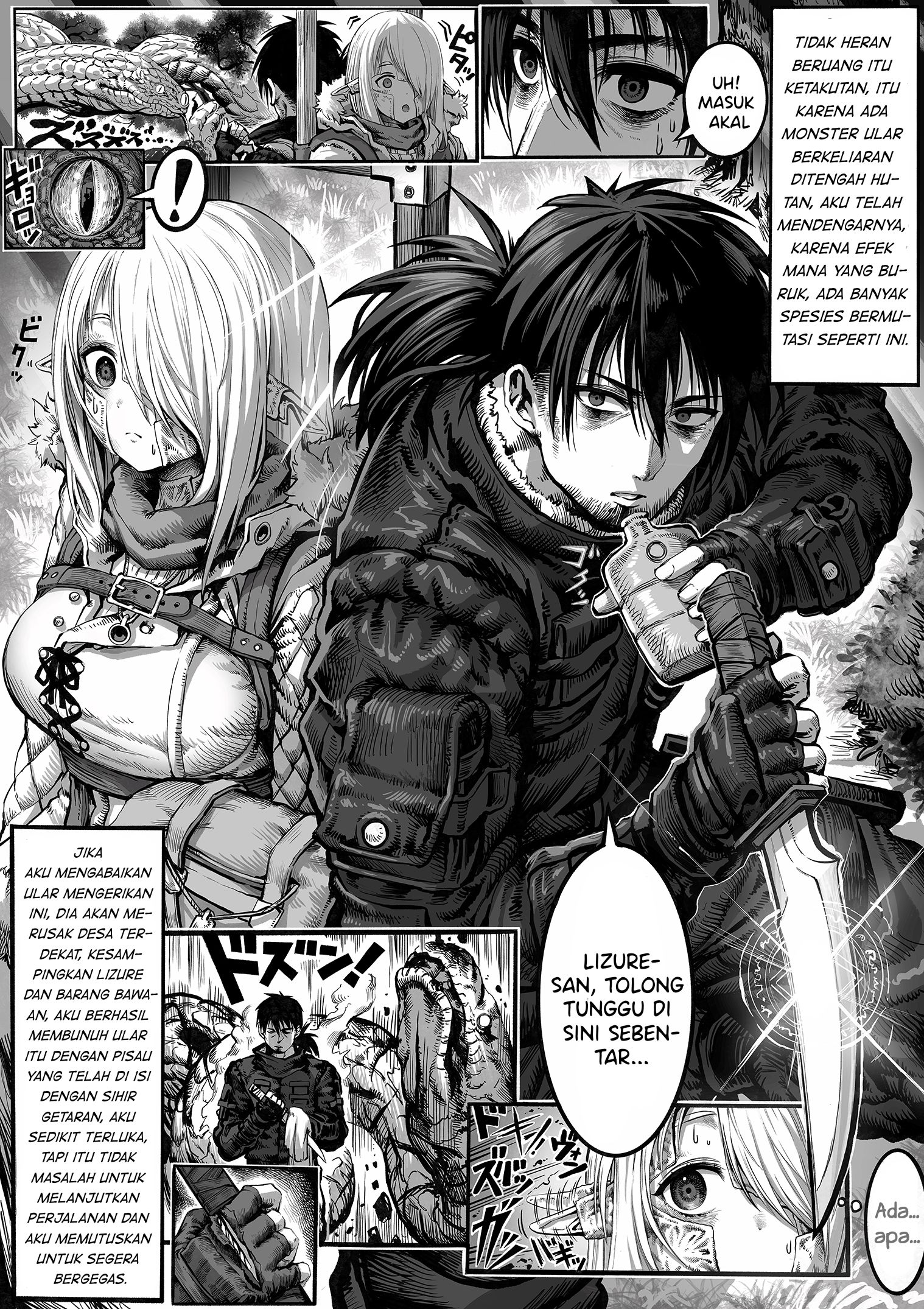 The Apothecary Is Gonna Make This Ragged Elf Happy (Webcomic) Chapter 26 - halaman 1