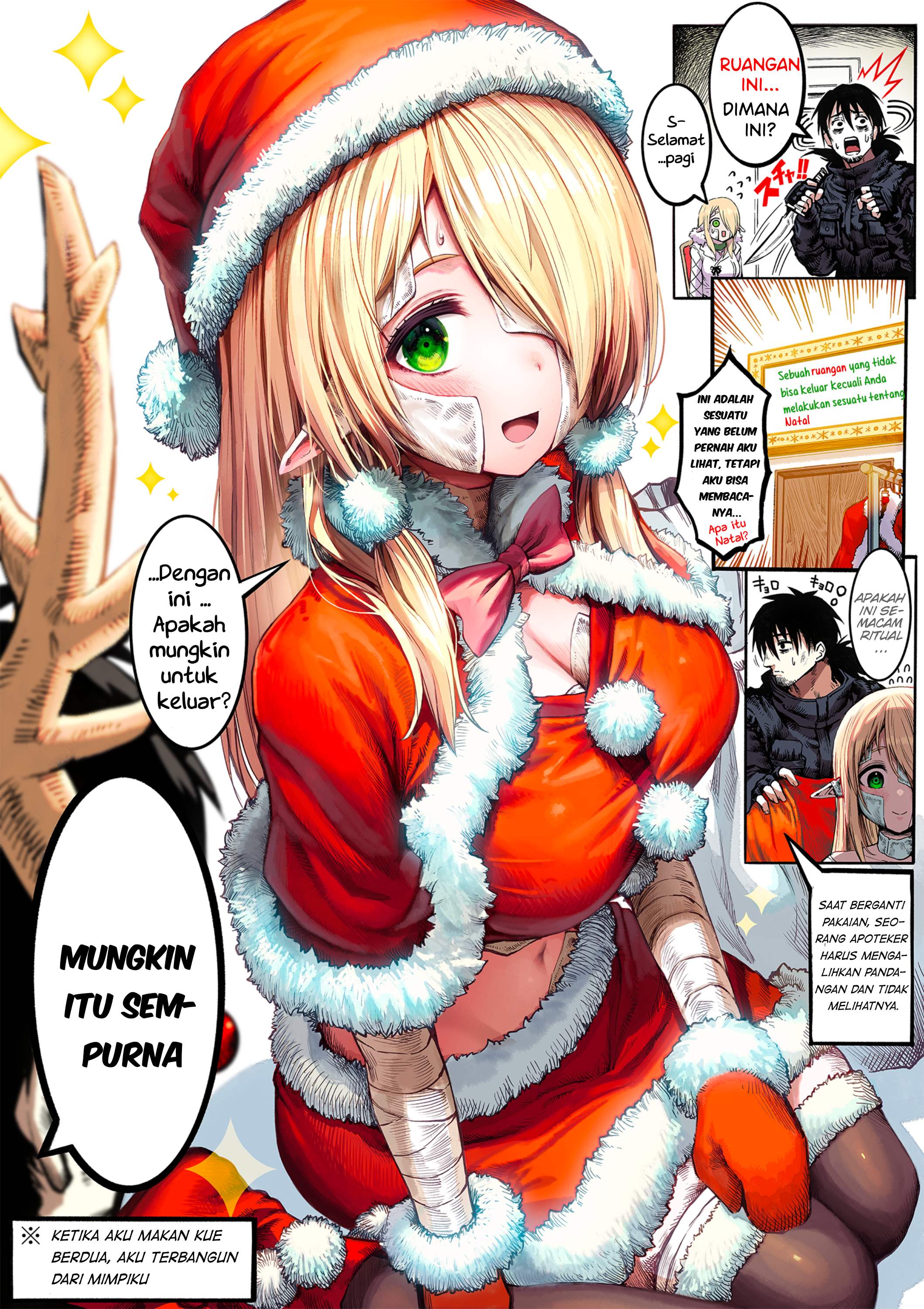 The Apothecary Is Gonna Make This Ragged Elf Happy (Webcomic) Chapter 28.5 - halaman 1