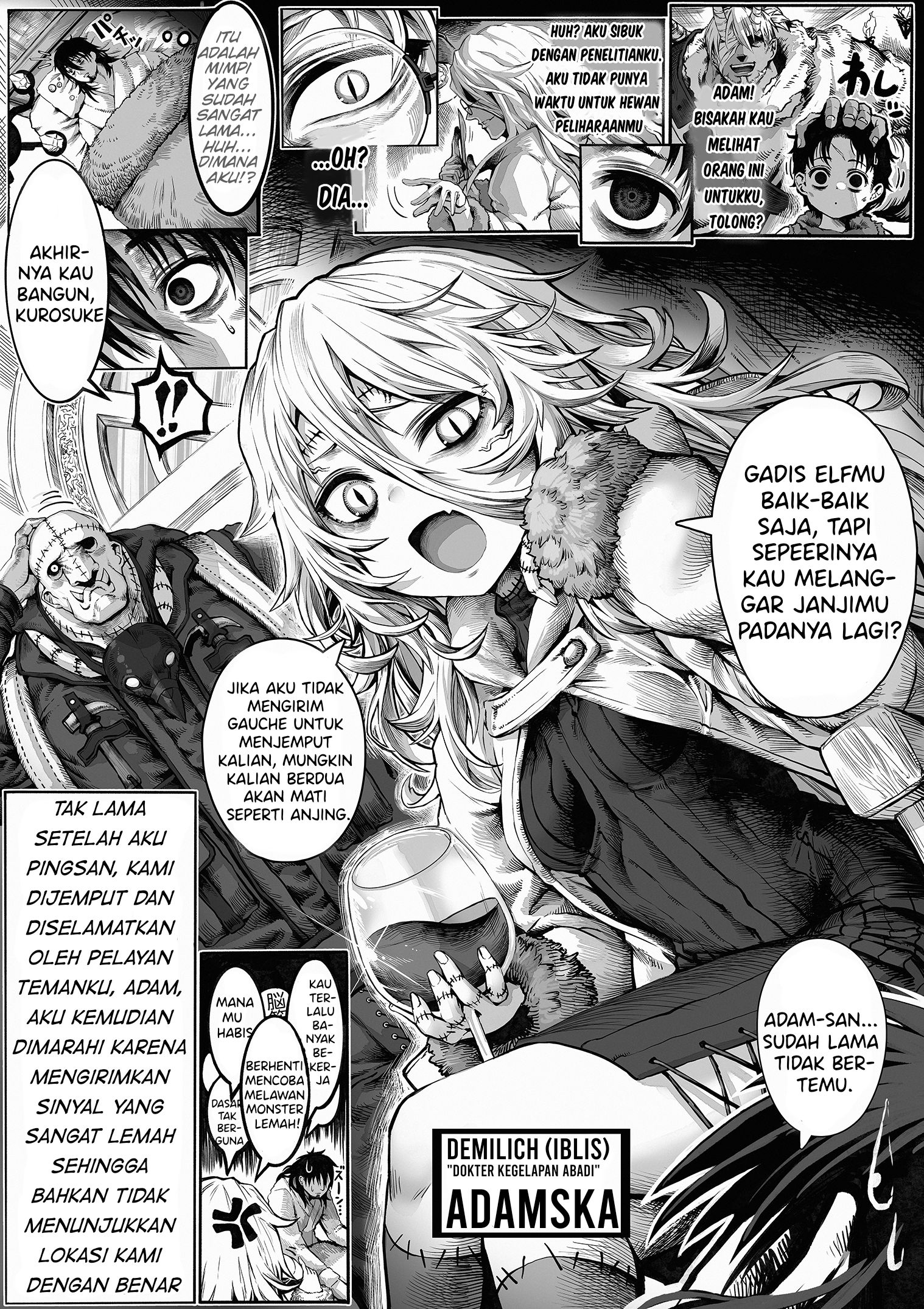 The Apothecary Is Gonna Make This Ragged Elf Happy (Webcomic) Chapter 32 - halaman 1