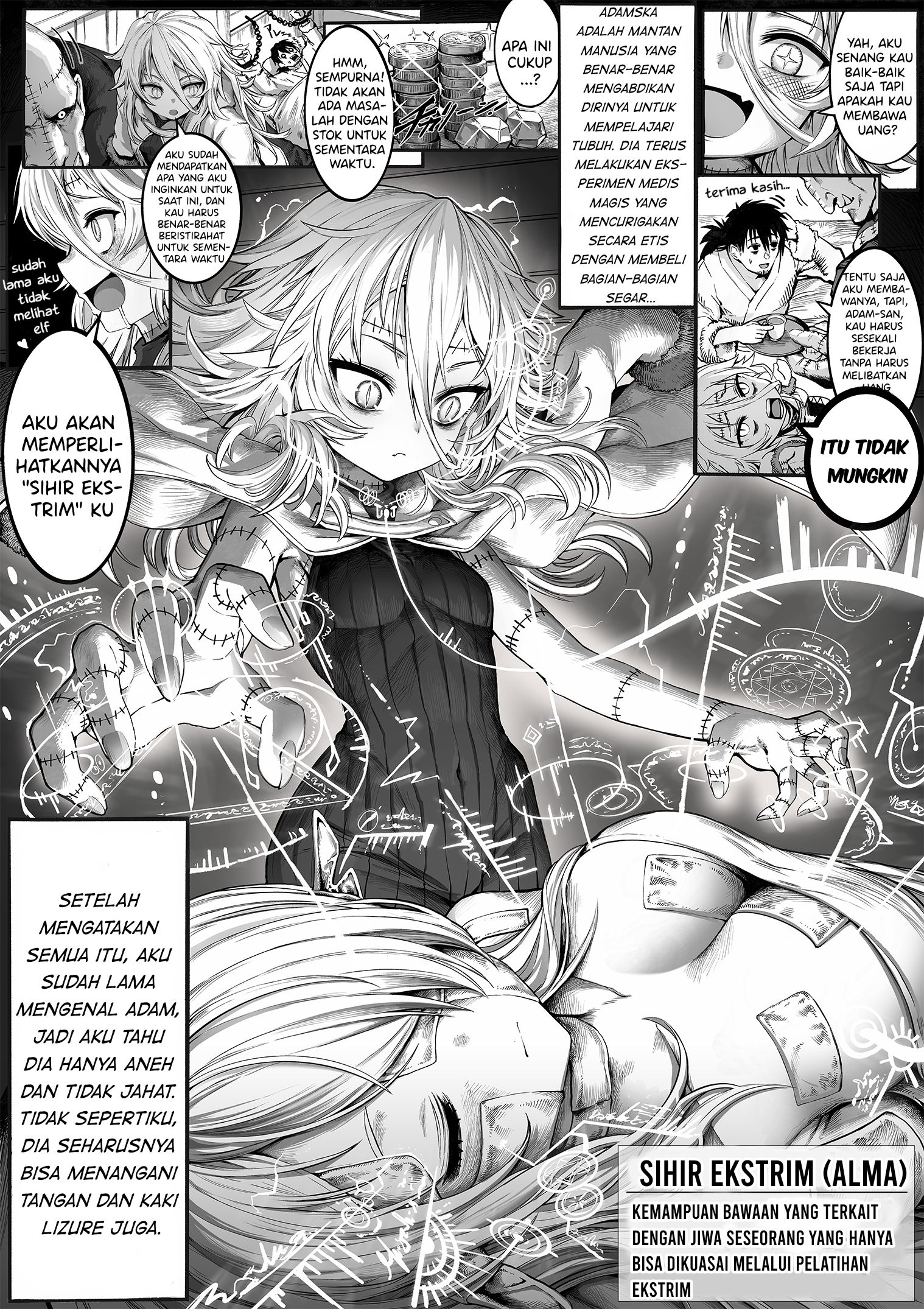 The Apothecary Is Gonna Make This Ragged Elf Happy (Webcomic) Chapter 33 - halaman 1