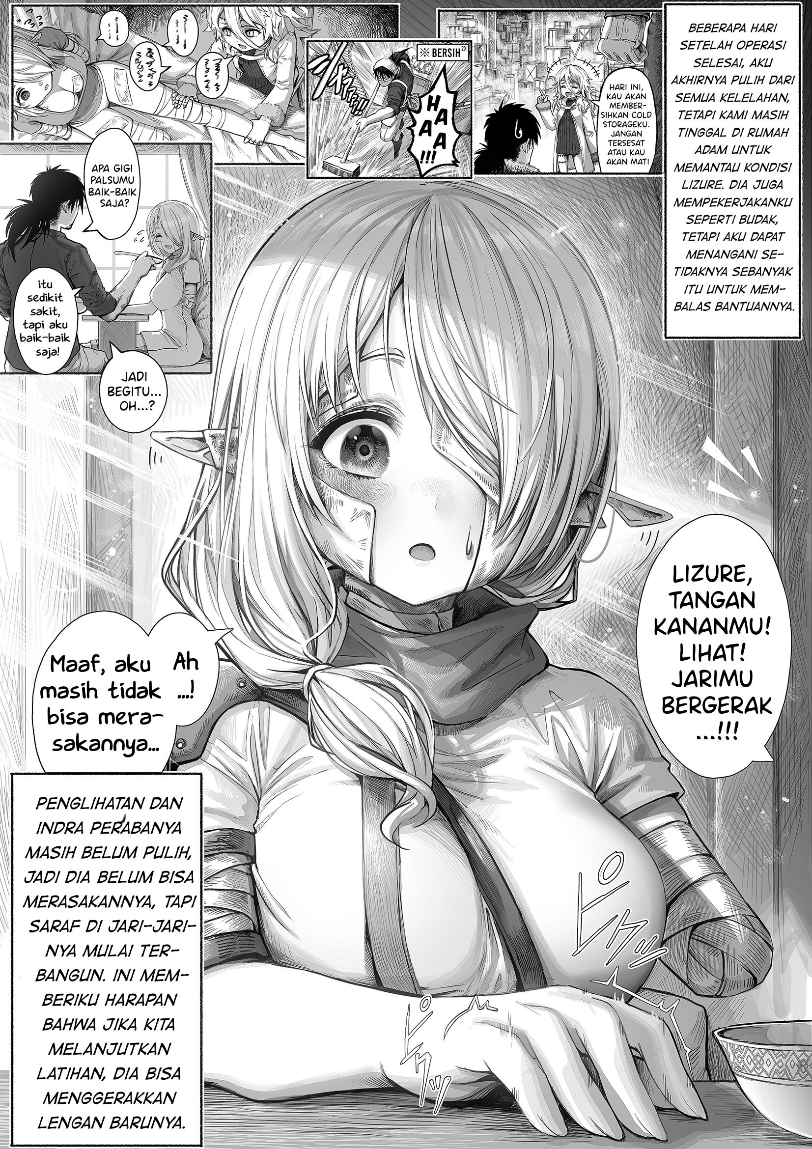 The Apothecary Is Gonna Make This Ragged Elf Happy (Webcomic) Chapter 38 - halaman 1