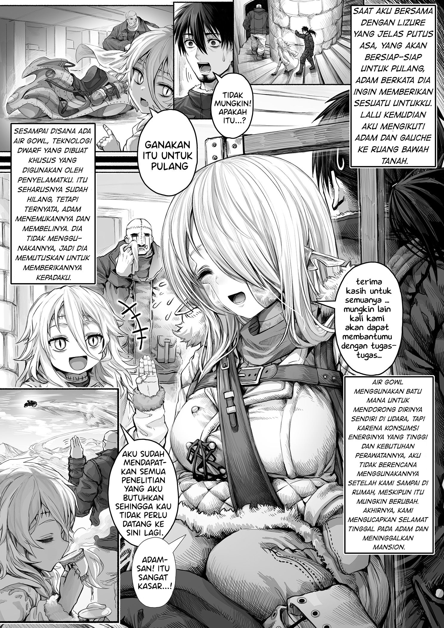 The Apothecary Is Gonna Make This Ragged Elf Happy (Webcomic) Chapter 40 - halaman 1