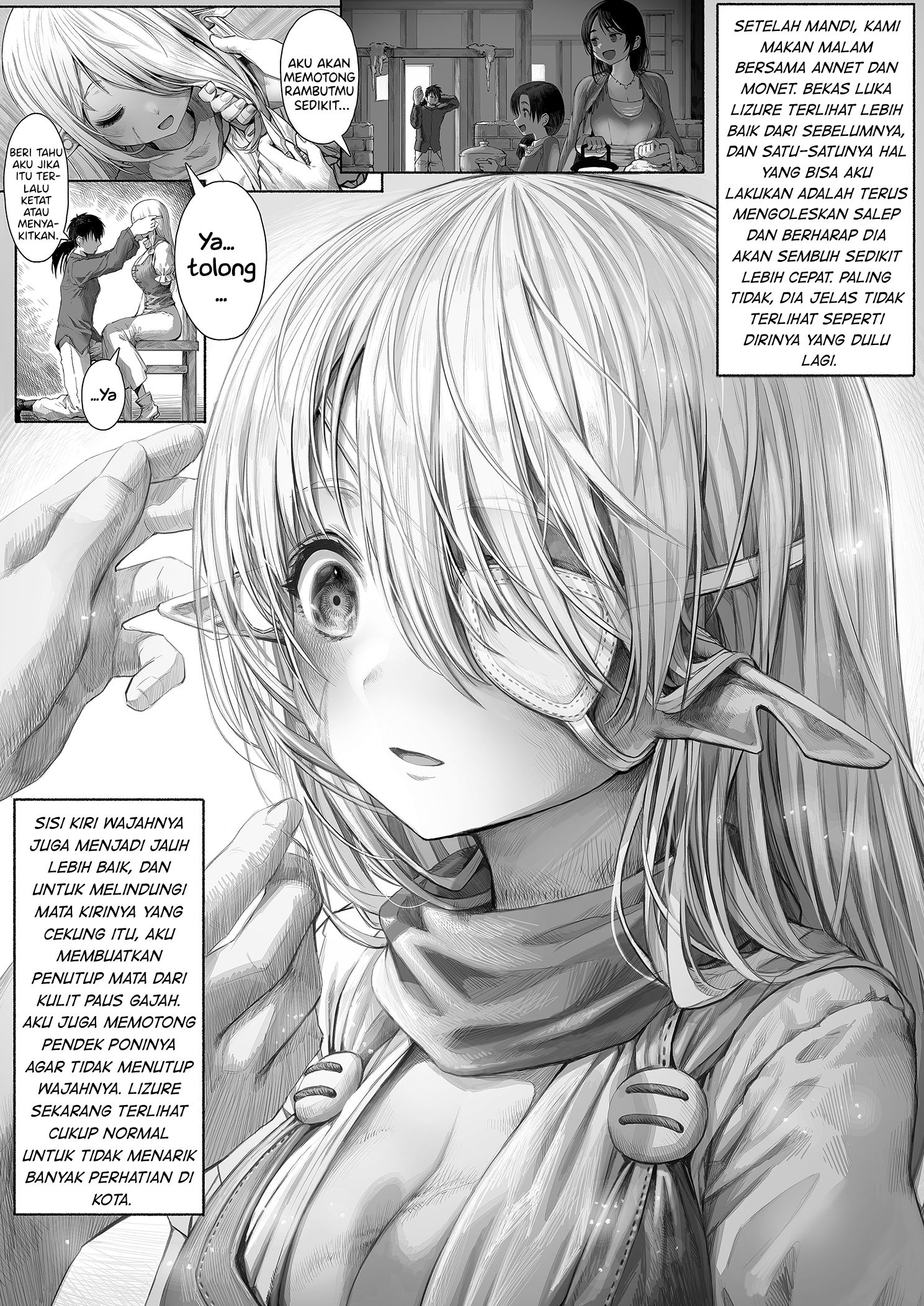 The Apothecary Is Gonna Make This Ragged Elf Happy (Webcomic) Chapter 42 - halaman 1