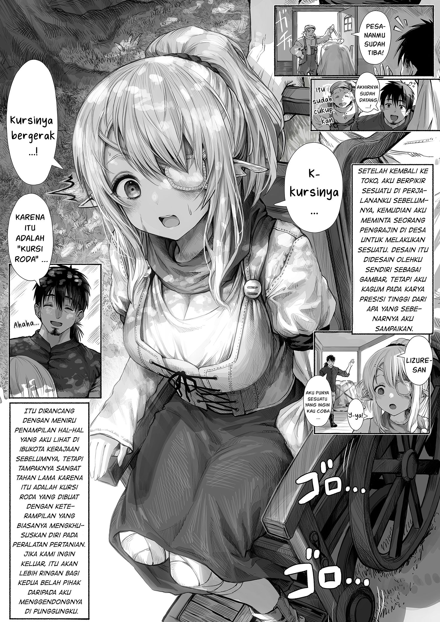 The Apothecary Is Gonna Make This Ragged Elf Happy (Webcomic) Chapter 45 - halaman 1
