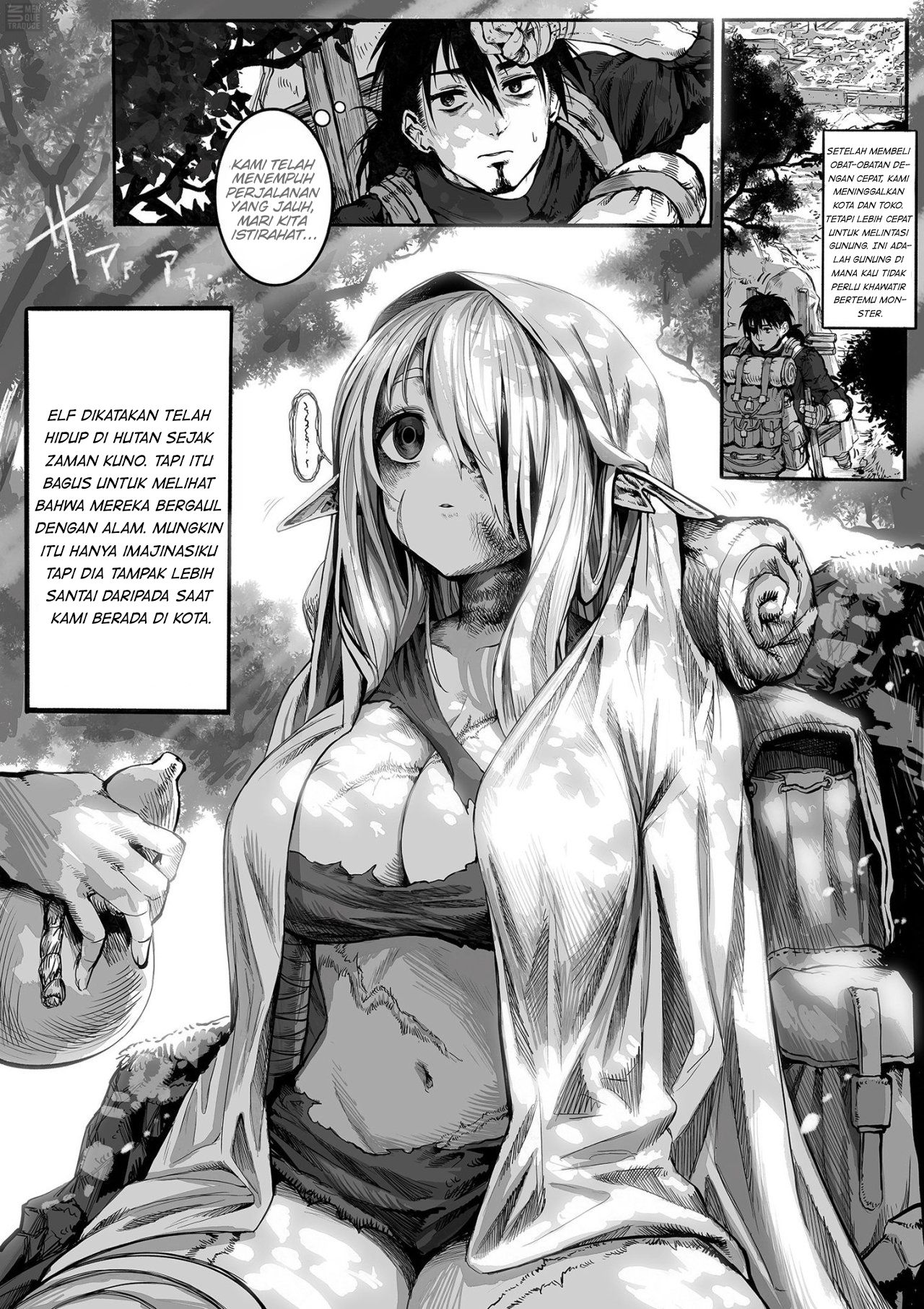 The Apothecary Is Gonna Make This Ragged Elf Happy (Webcomic) Chapter 5 - halaman 1