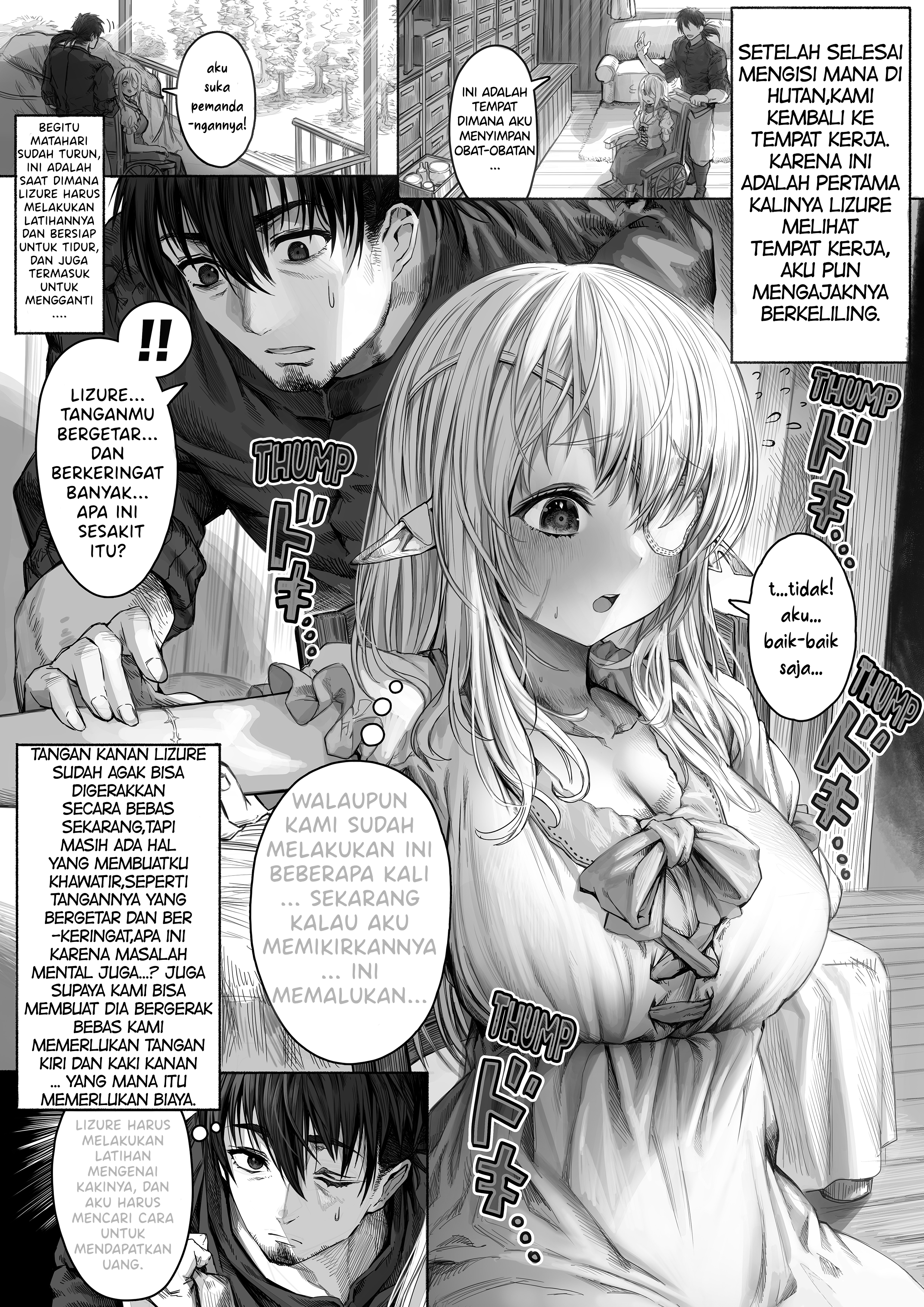 The Apothecary Is Gonna Make This Ragged Elf Happy (Webcomic) Chapter 51 - halaman 1