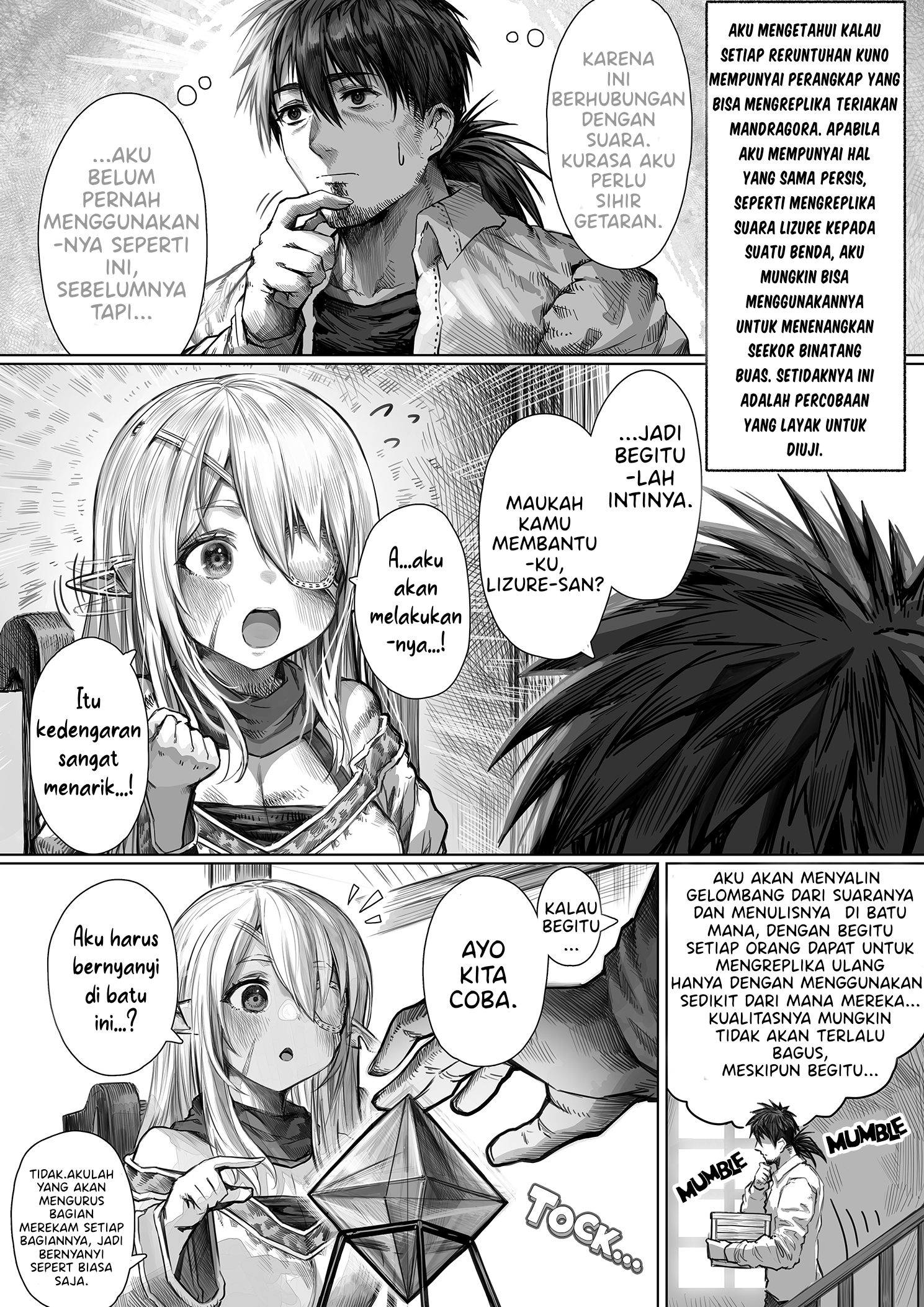 The Apothecary Is Gonna Make This Ragged Elf Happy (Webcomic) Chapter 57 - halaman 1