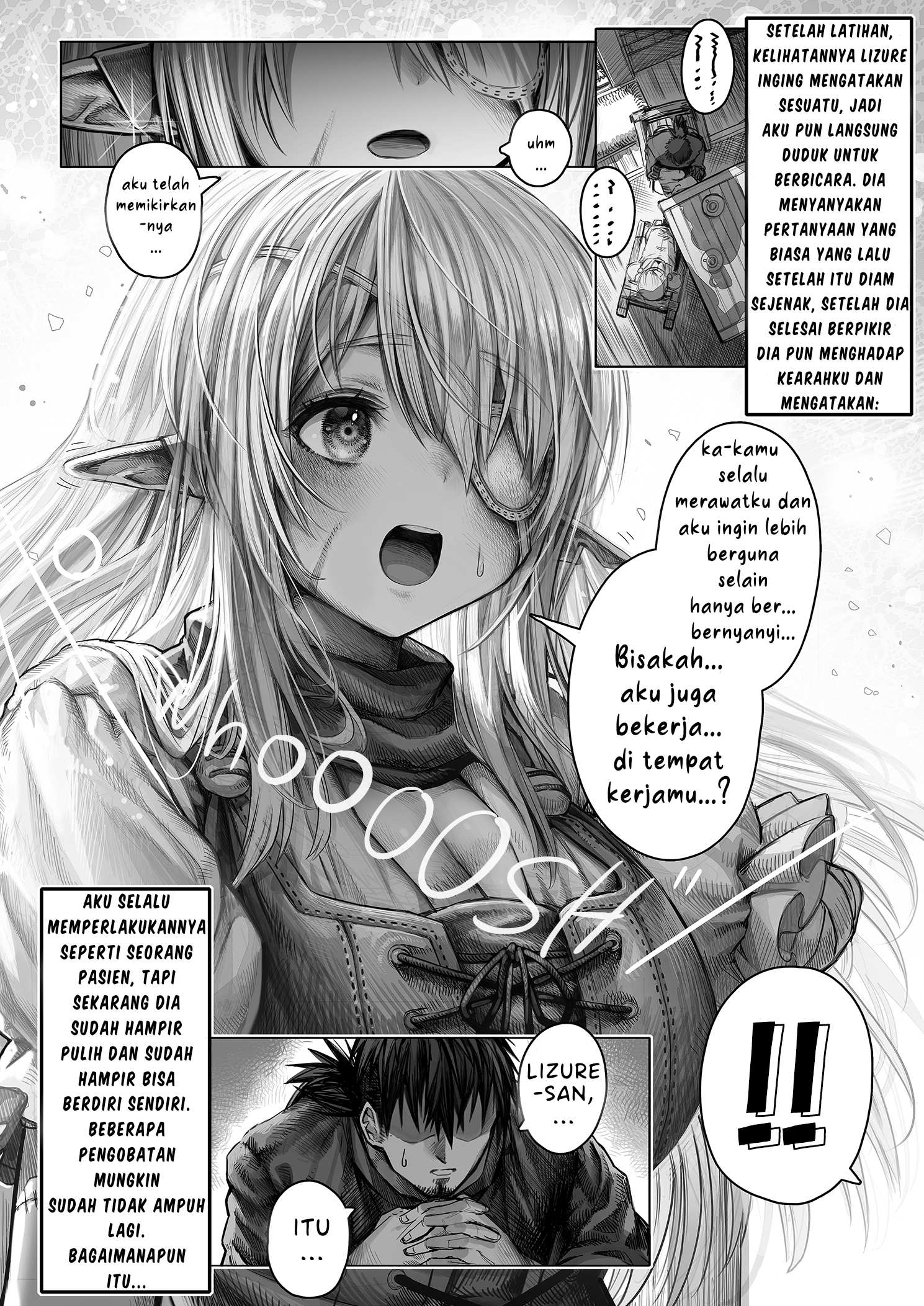 The Apothecary Is Gonna Make This Ragged Elf Happy (Webcomic) Chapter 59 - halaman 1