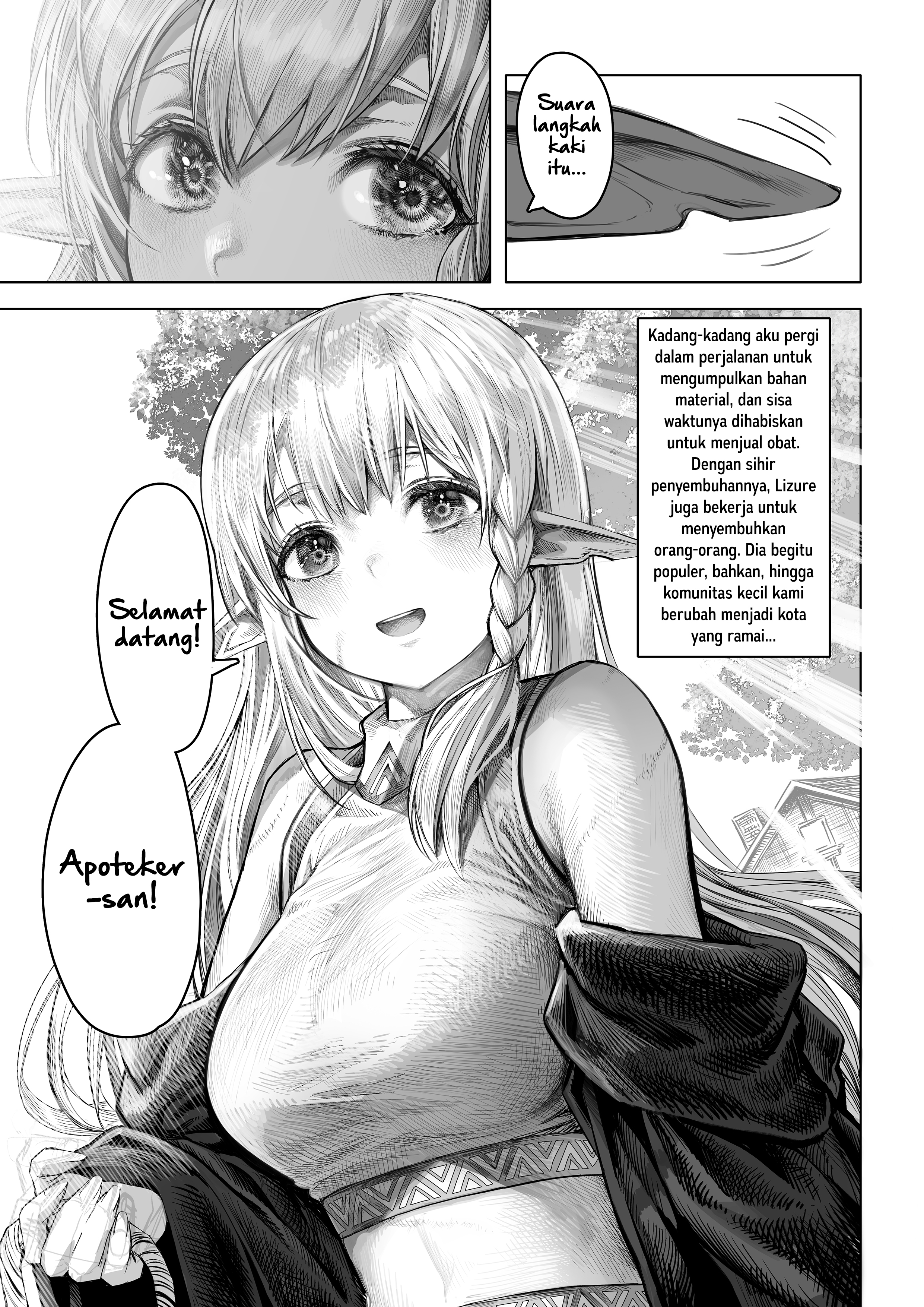 The Apothecary Is Gonna Make This Ragged Elf Happy (Webcomic) Chapter 64 - halaman 15