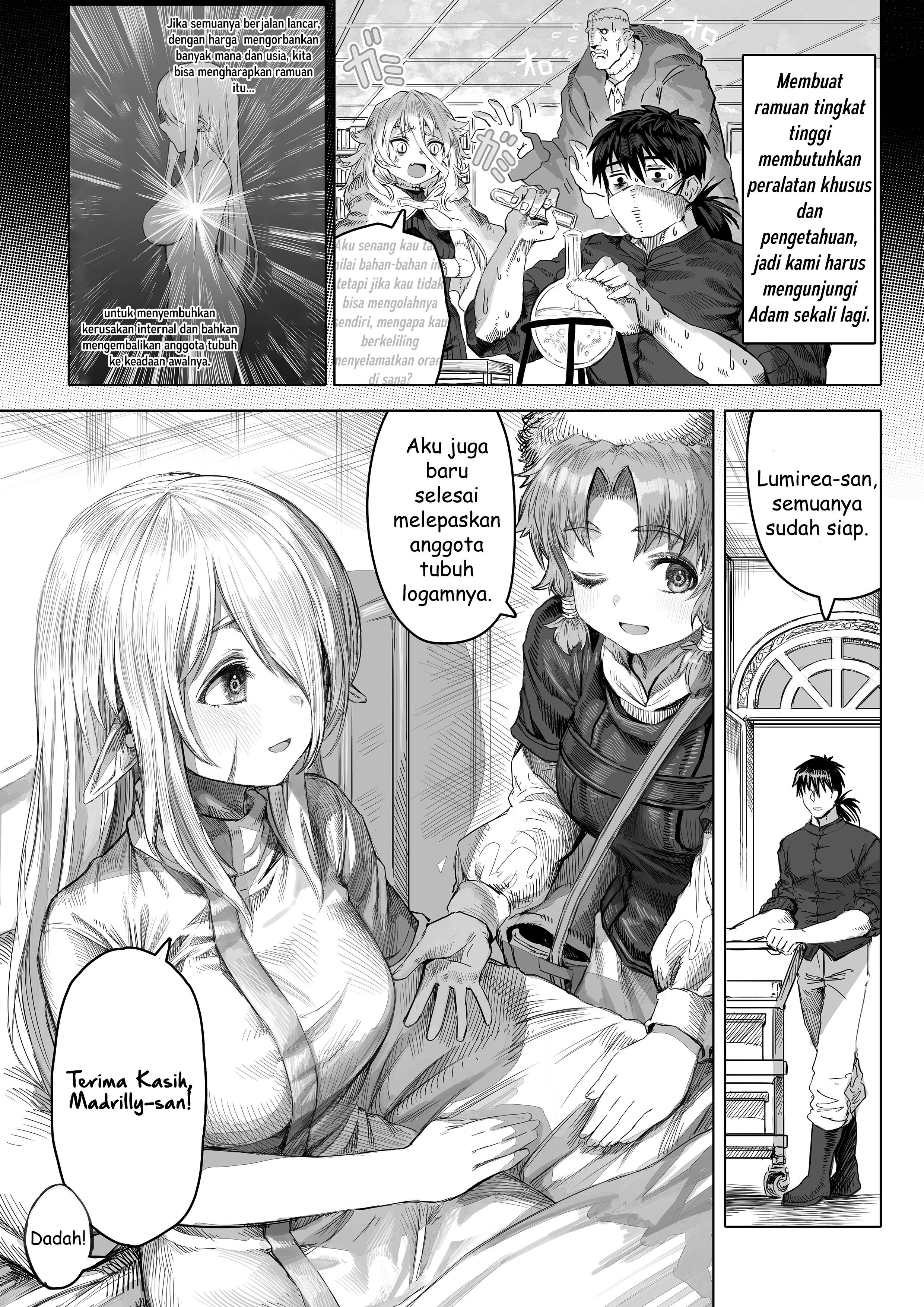 The Apothecary Is Gonna Make This Ragged Elf Happy (Webcomic) Chapter 64 - halaman 4