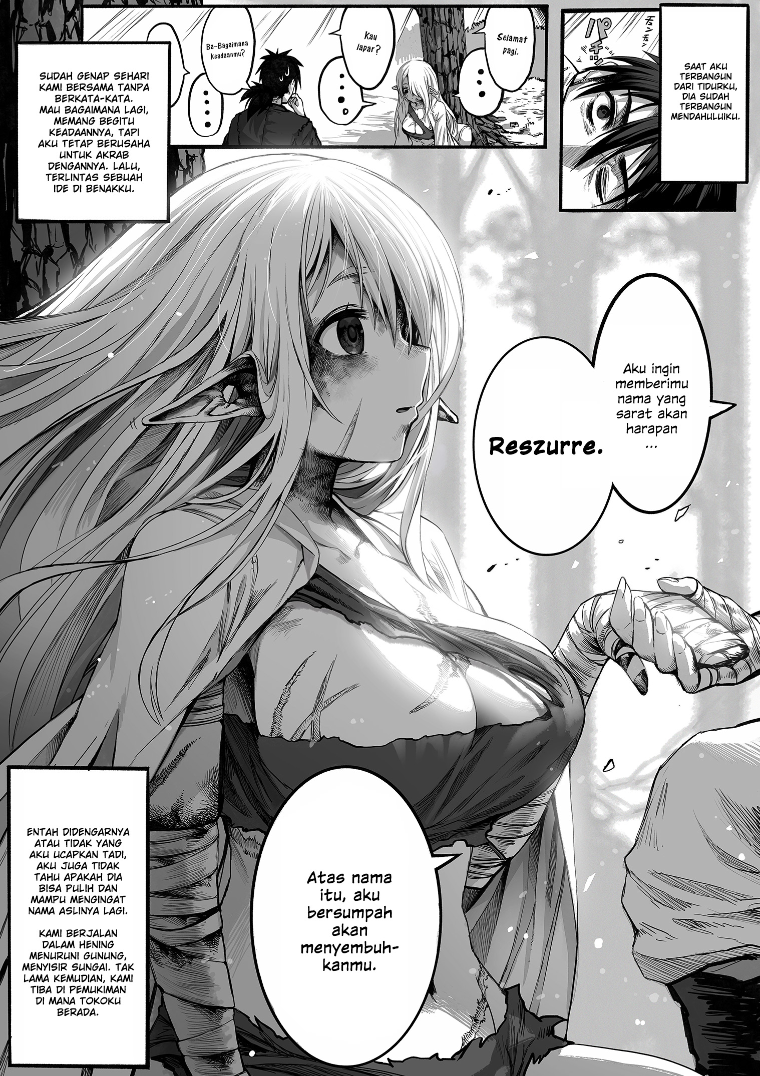 The Apothecary Is Gonna Make This Ragged Elf Happy (Webcomic) Chapter 8 - halaman 1