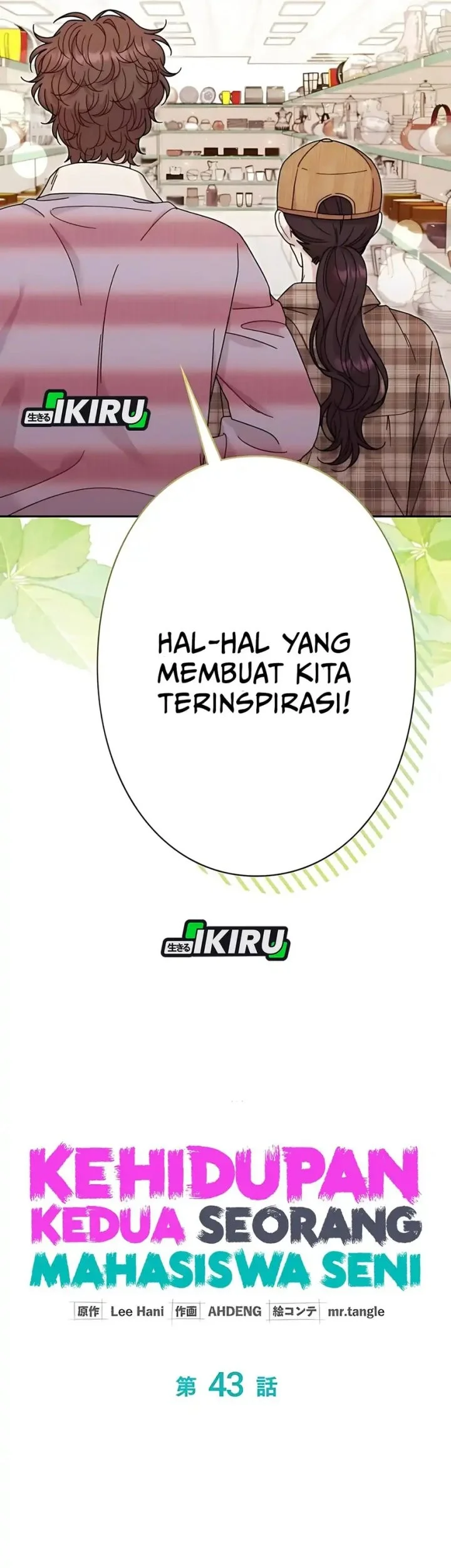 The Art Student Who Lived Twice Chapter 43 - halaman 8